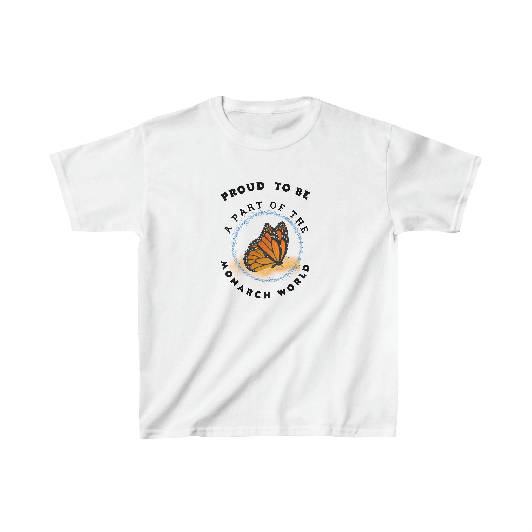 Kids Cotton Monarch-Inspired Kids T-shirts Butterfly Tee