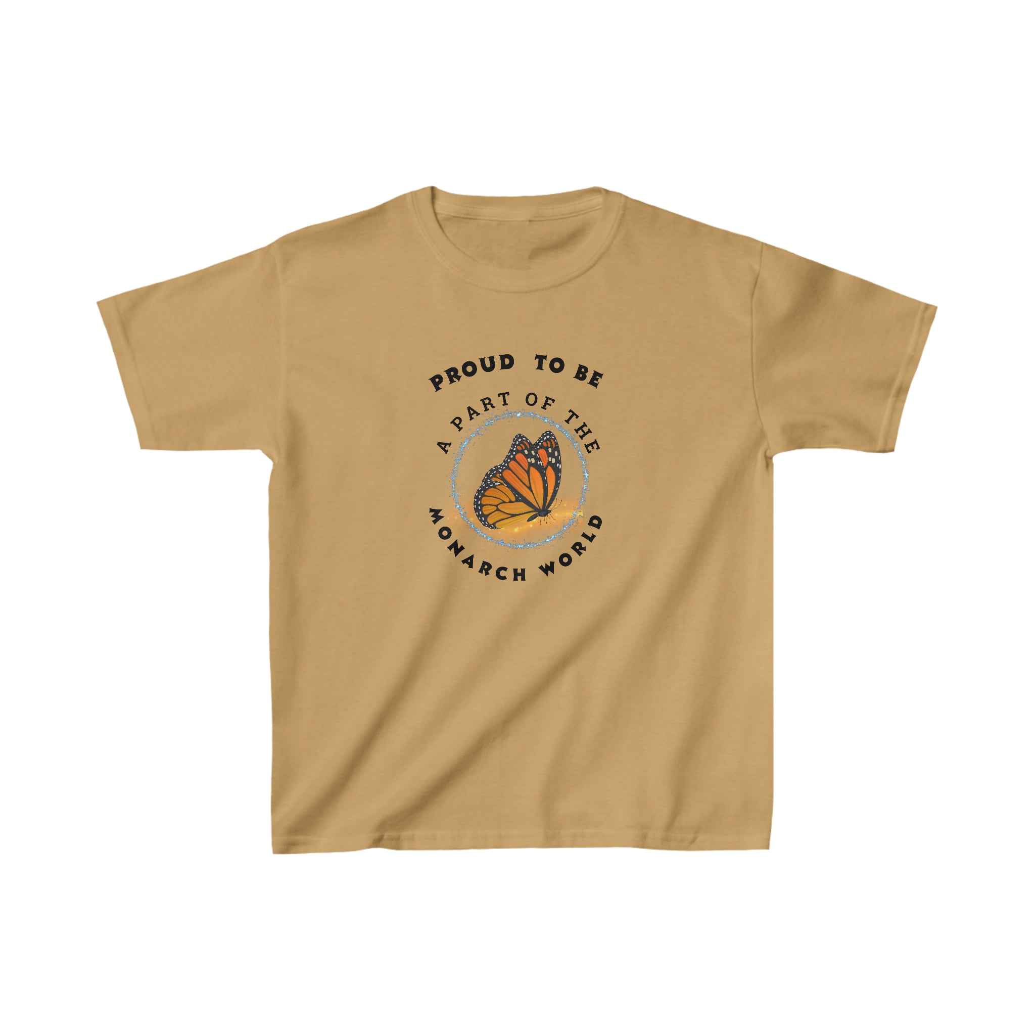Kids Cotton Monarch-Inspired Kids T-shirts Butterfly Tee