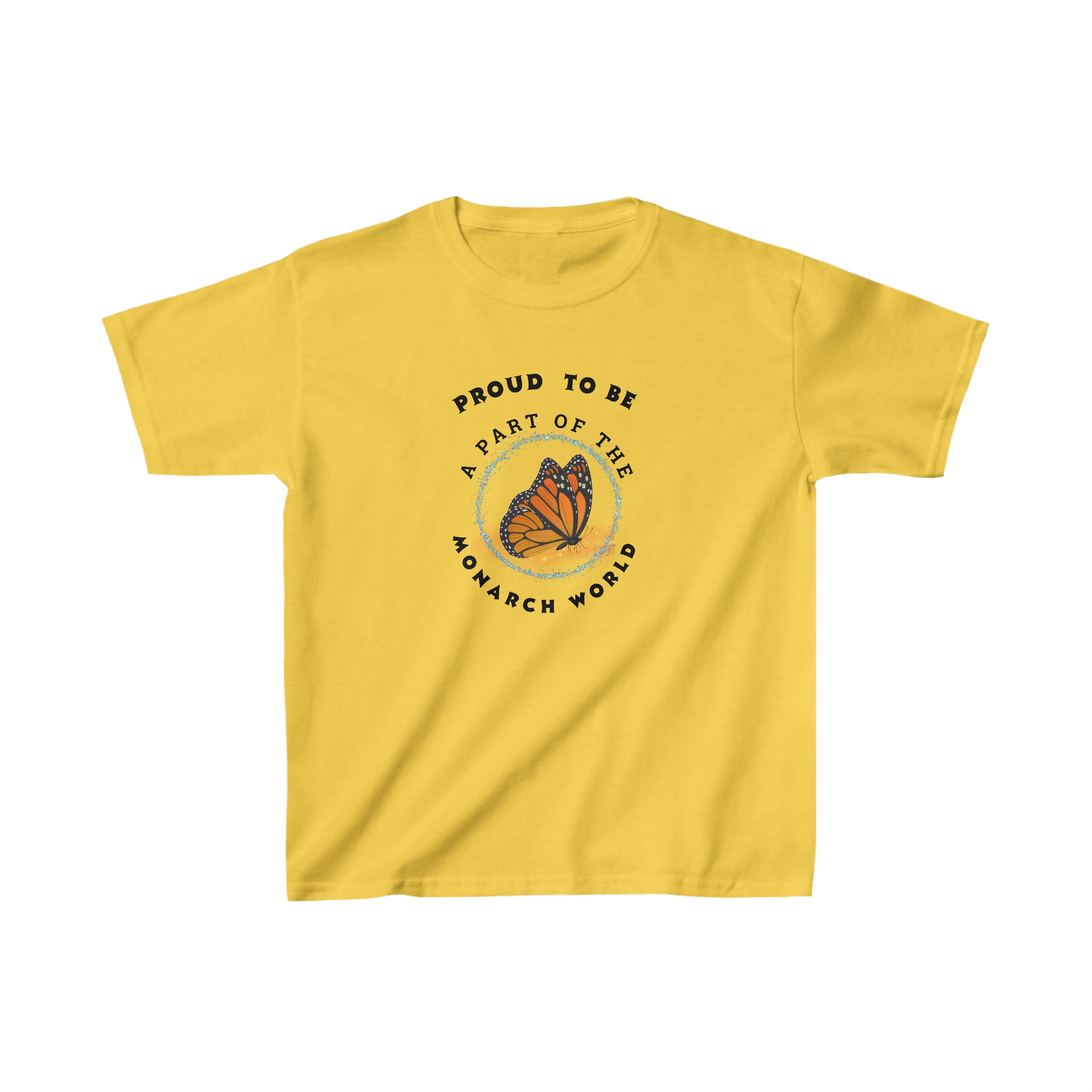 Kids Cotton Monarch-Inspired Kids T-shirts Butterfly Tee