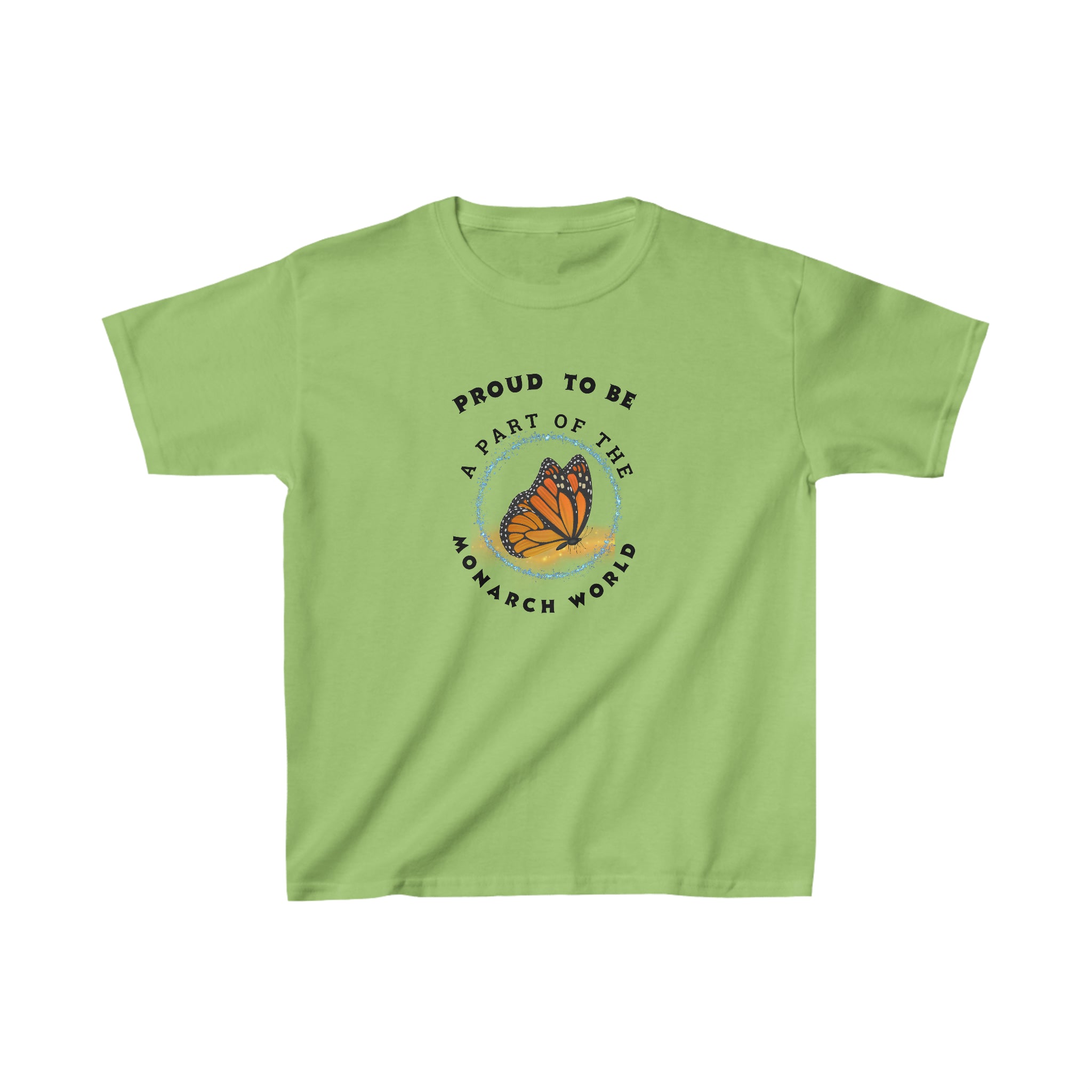 Kids Cotton Monarch-Inspired Kids T-shirts Butterfly Tee