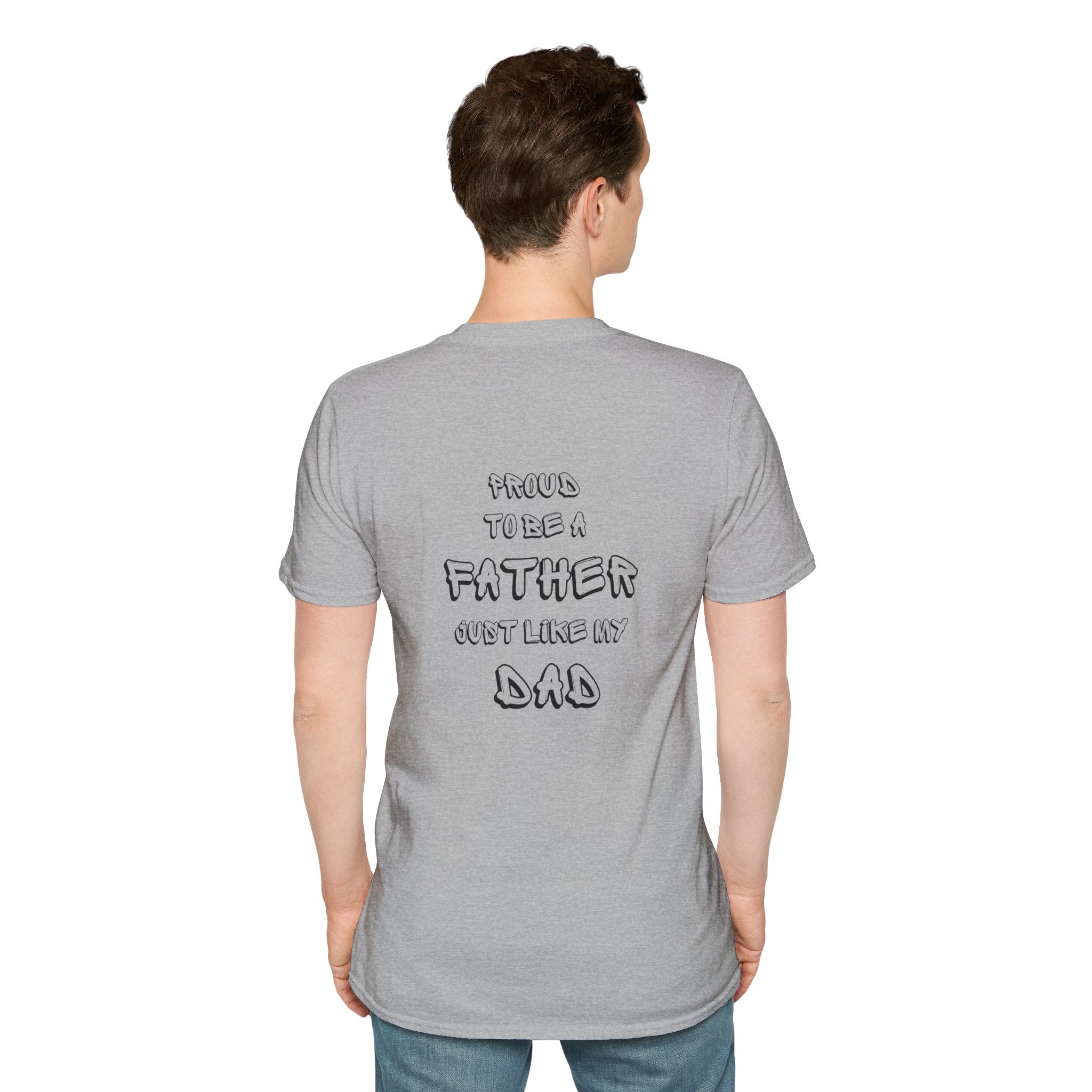 Proud Father Unisex Tee - Father's Day Gift