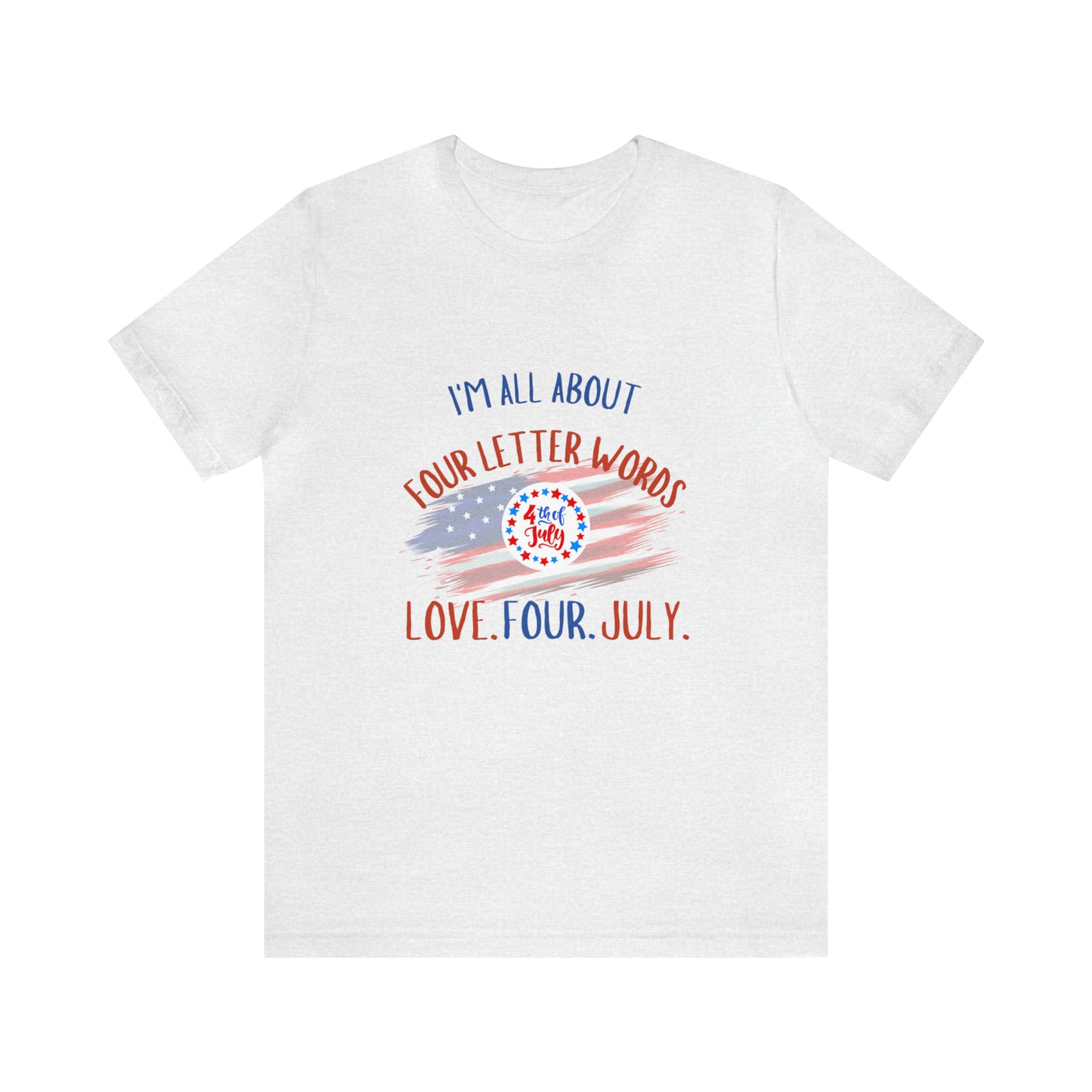 Unisex  Short Sleeve T-shirts for 4th of July summer collection,Fourth of July celebration