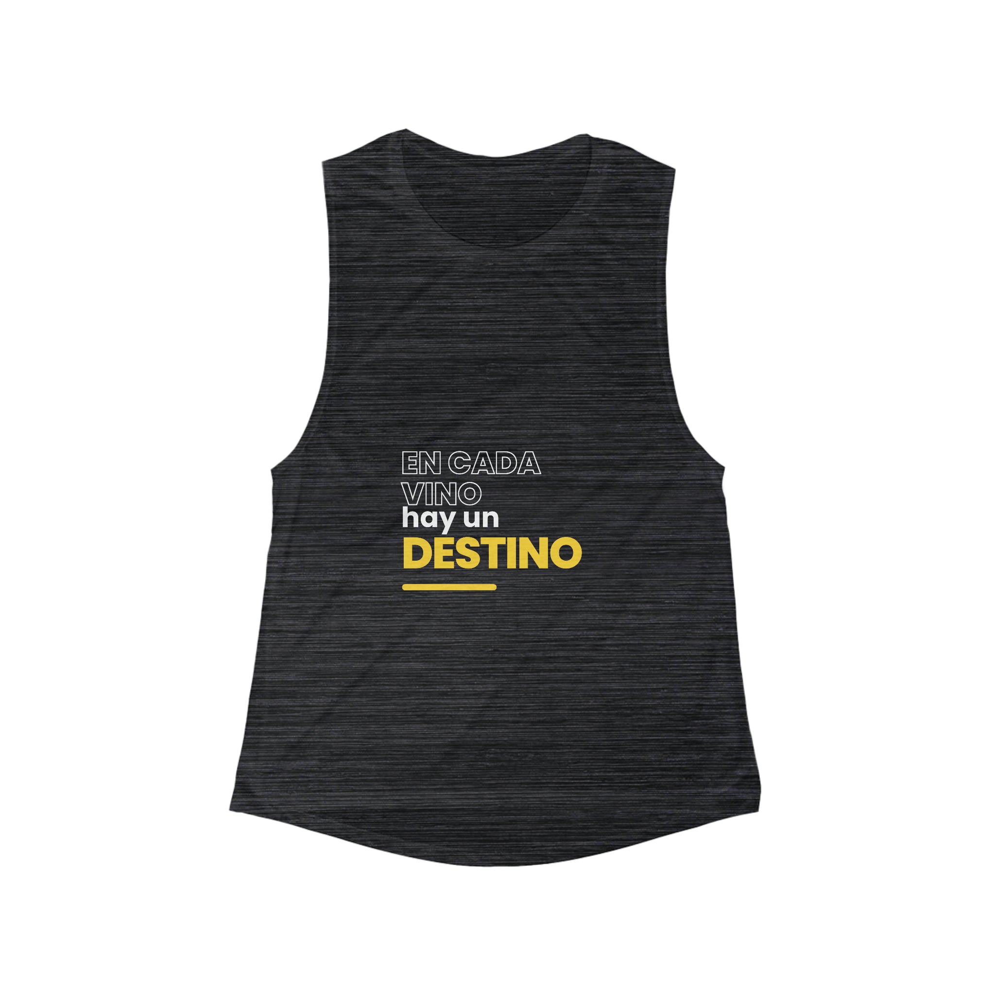 Witty Spanish Slogans Flowy Scoop Muscle Tank