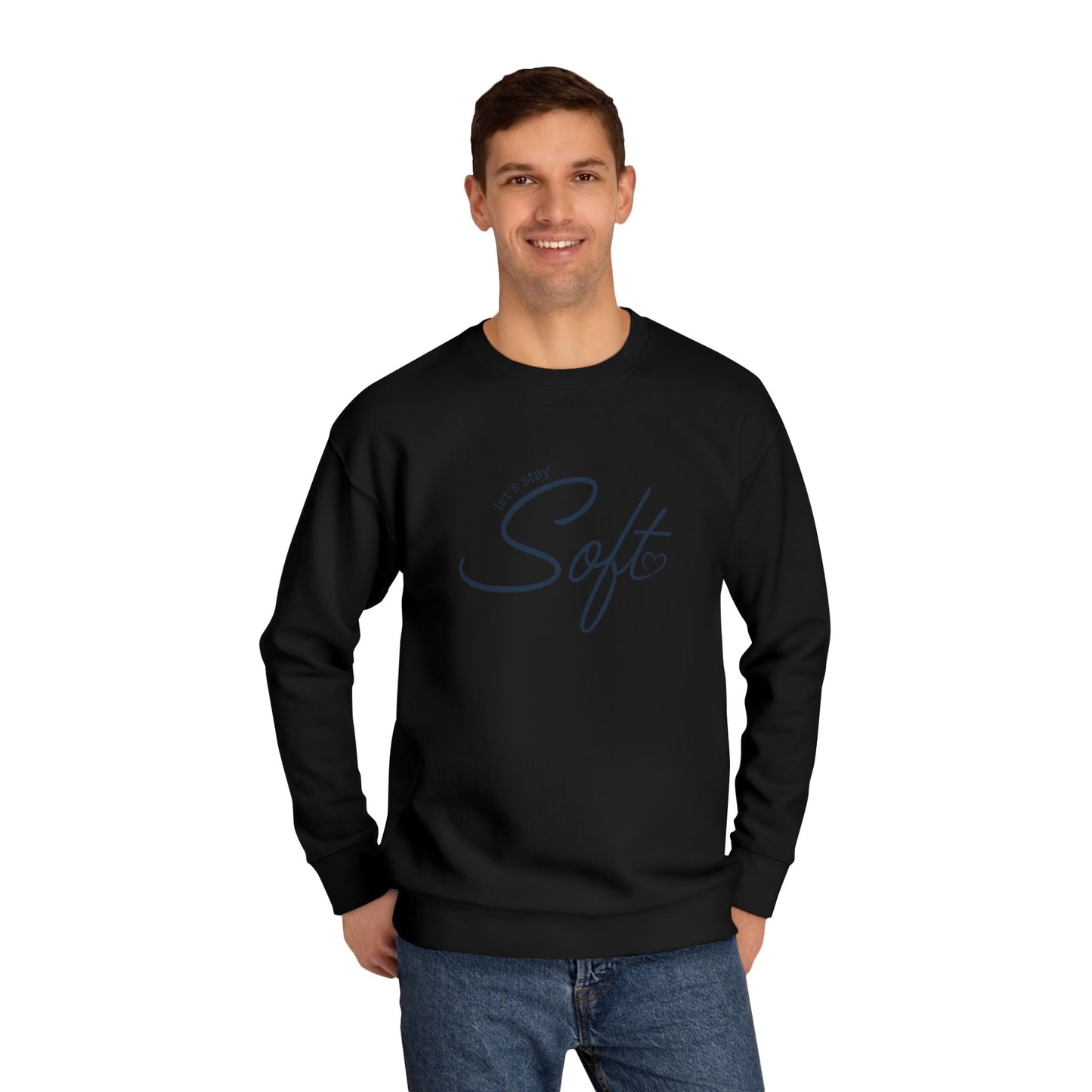 Soft Script Sweatshirt - Cozy Casual Crewneck