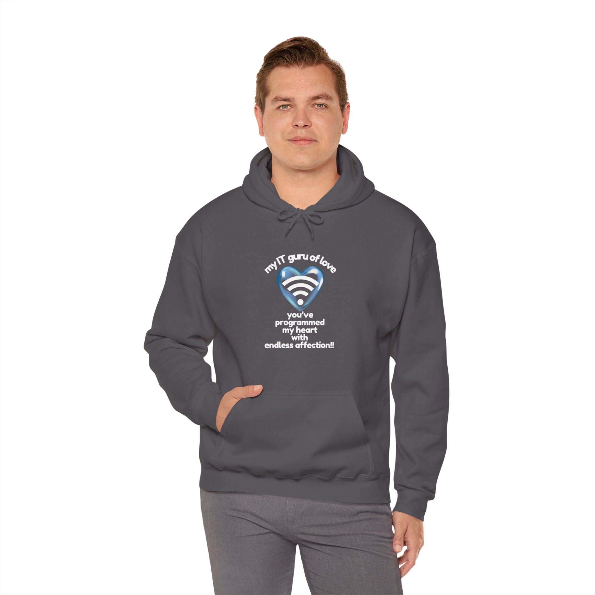 My IT Guru of Love Unisex Hooded Sweatshirt