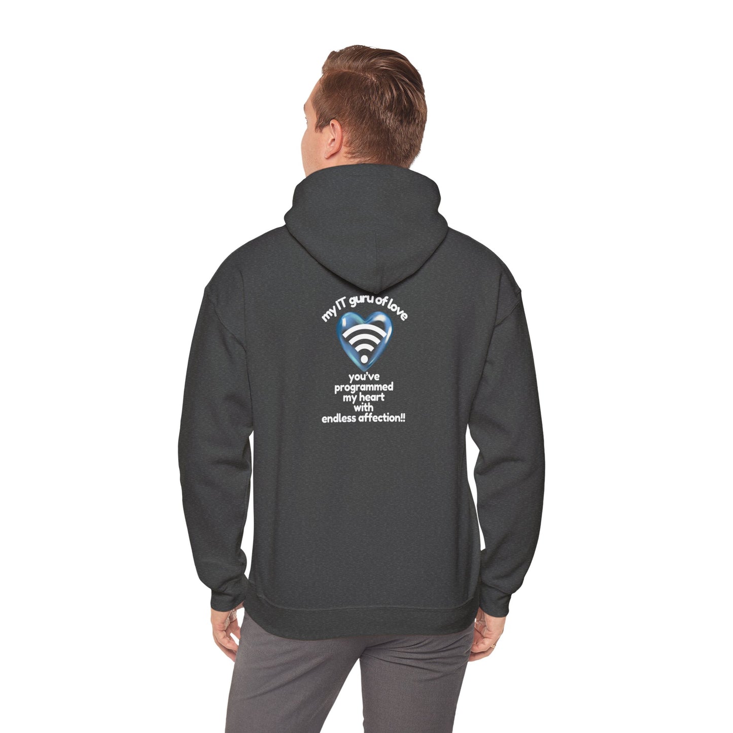 My IT Guru of Love,  Hooded Sweatshirt