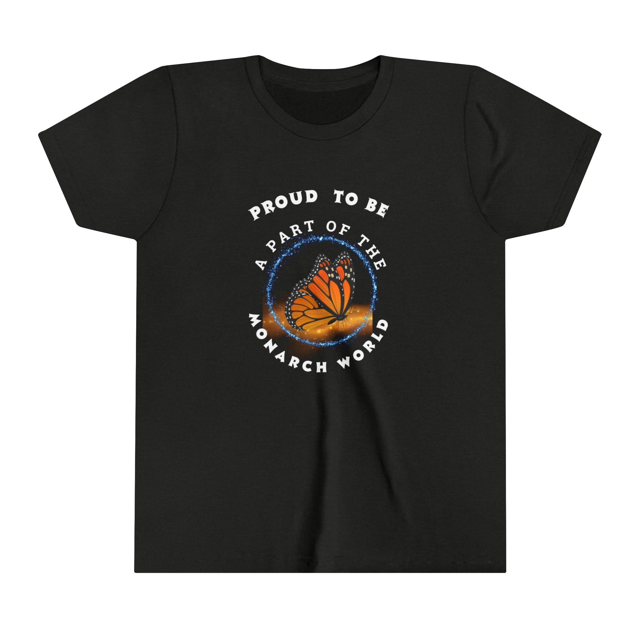 Youth hobby Monarch-Inspired Kids Short Sleeve T-Shirt