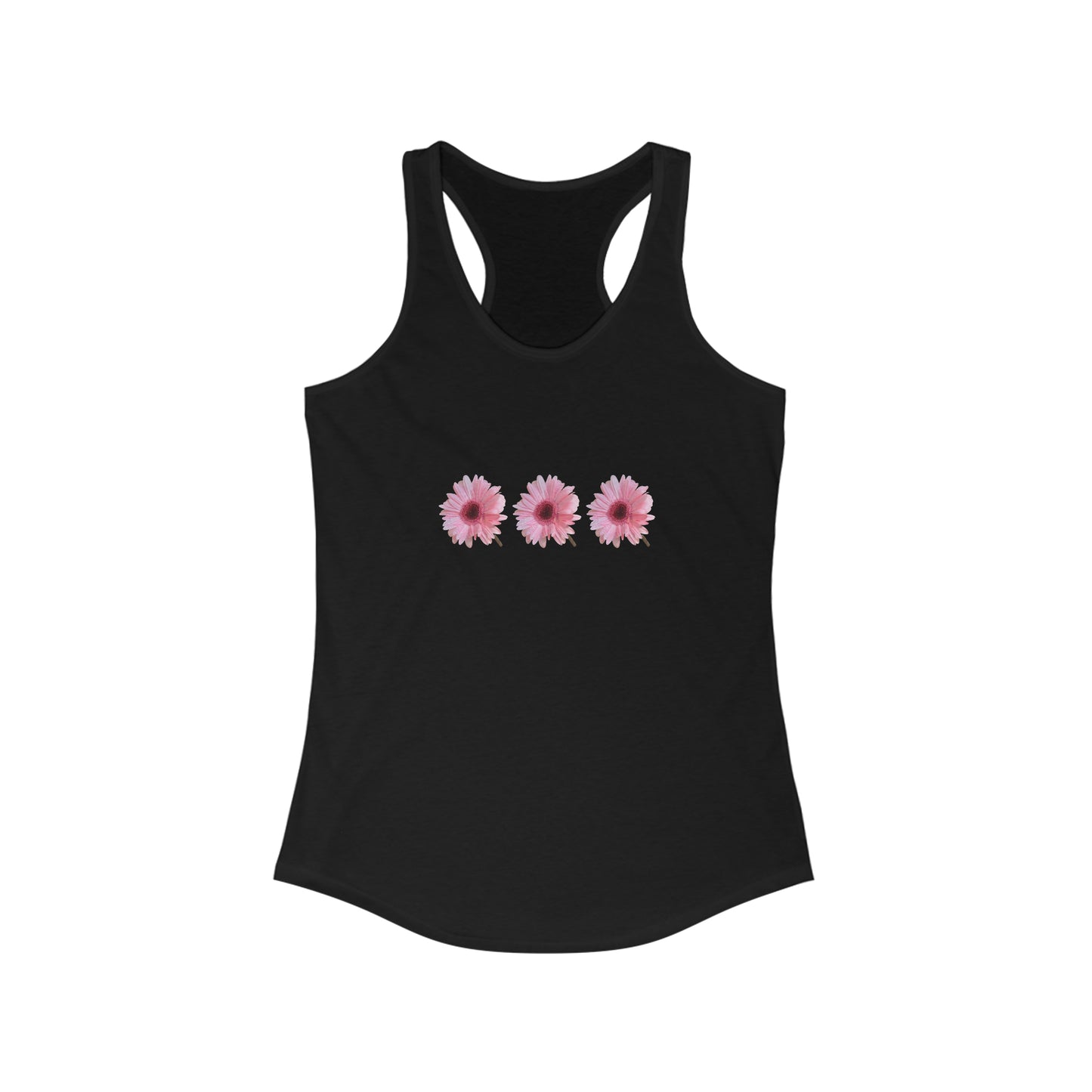 Ideal Racerback Tank ,Pink things make me think things this summer,