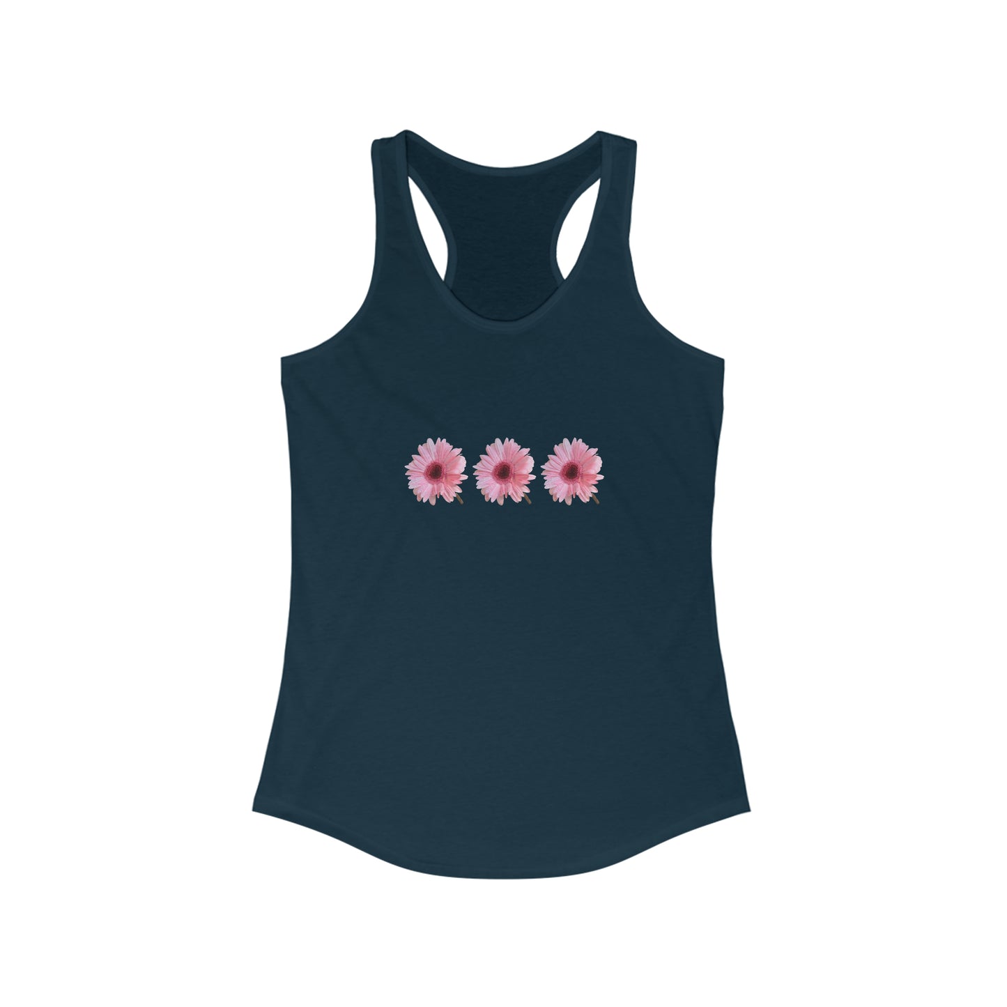 Ideal Racerback Tank ,Pink things make me think things this summer,