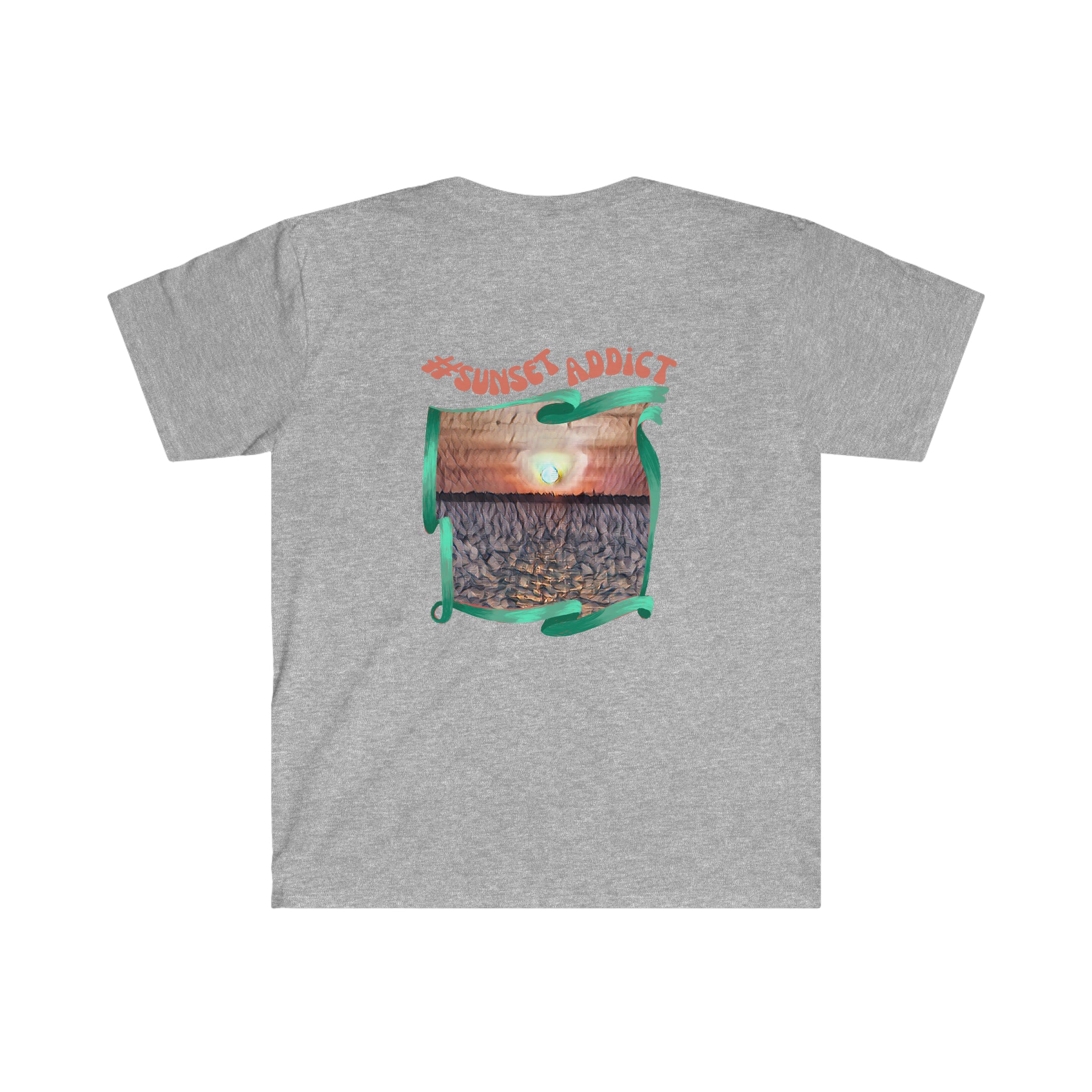 Psychedelic Dreamscape Unisex Soft-Style T-shirt