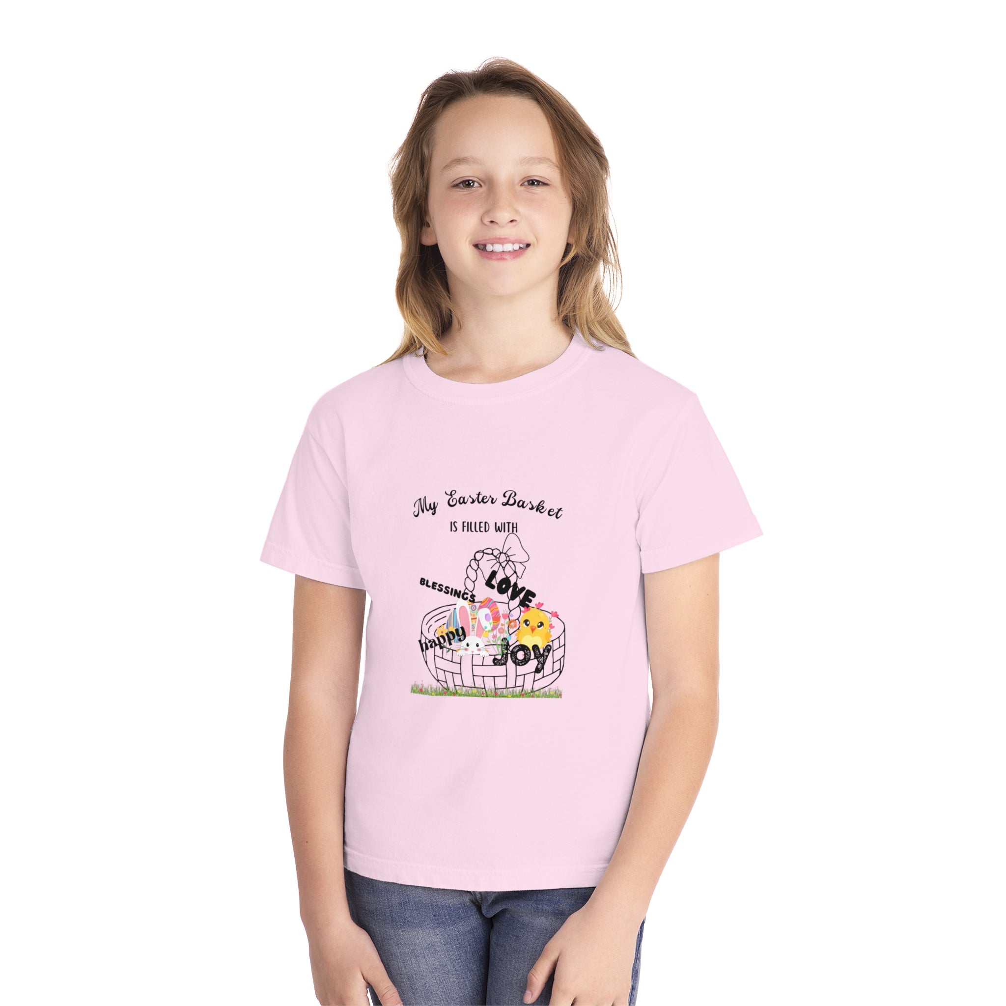 Printz for Zoey Youth Easter Joy T-shirt