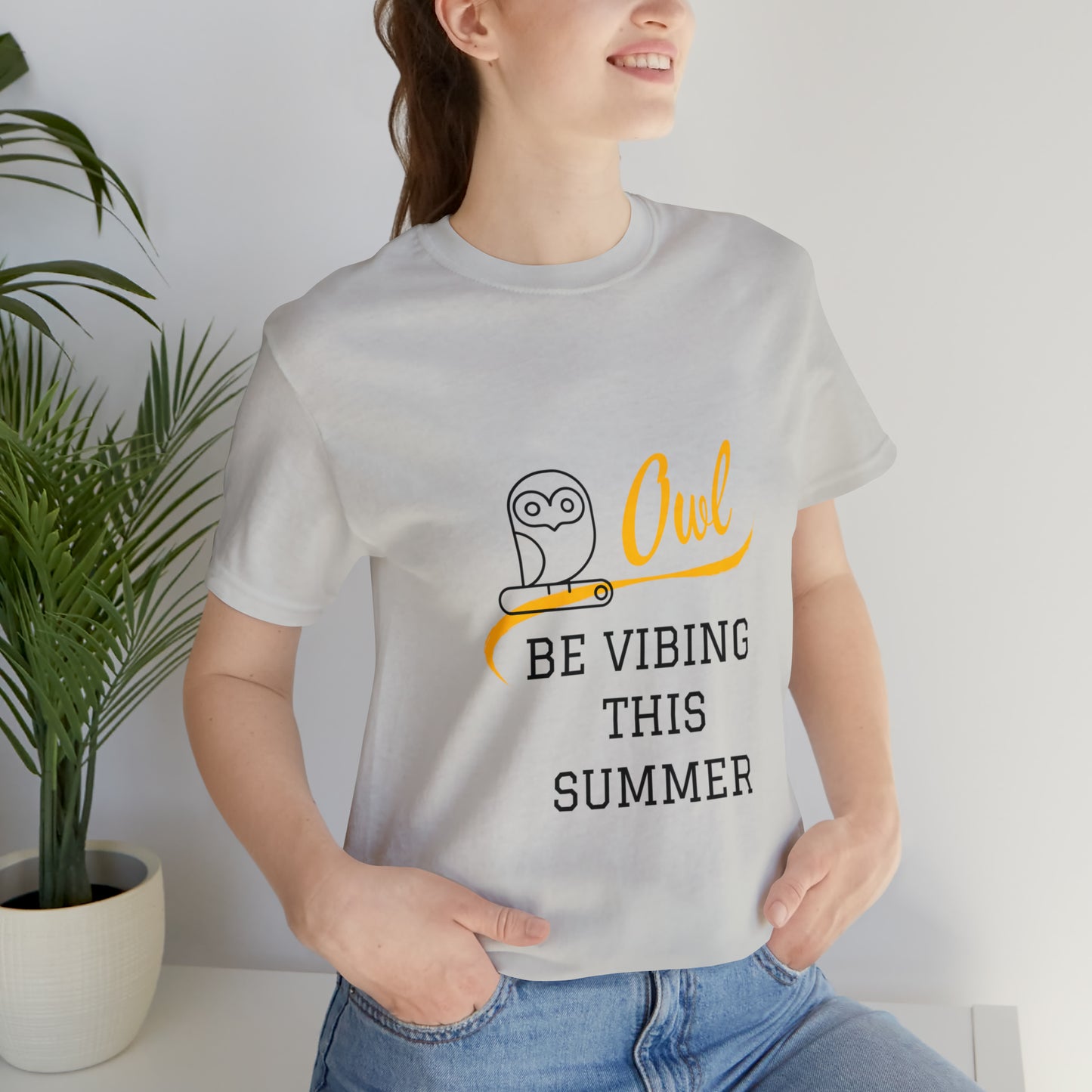 Unisex  Short Sleeve T-shirts Be Vibing This Summer