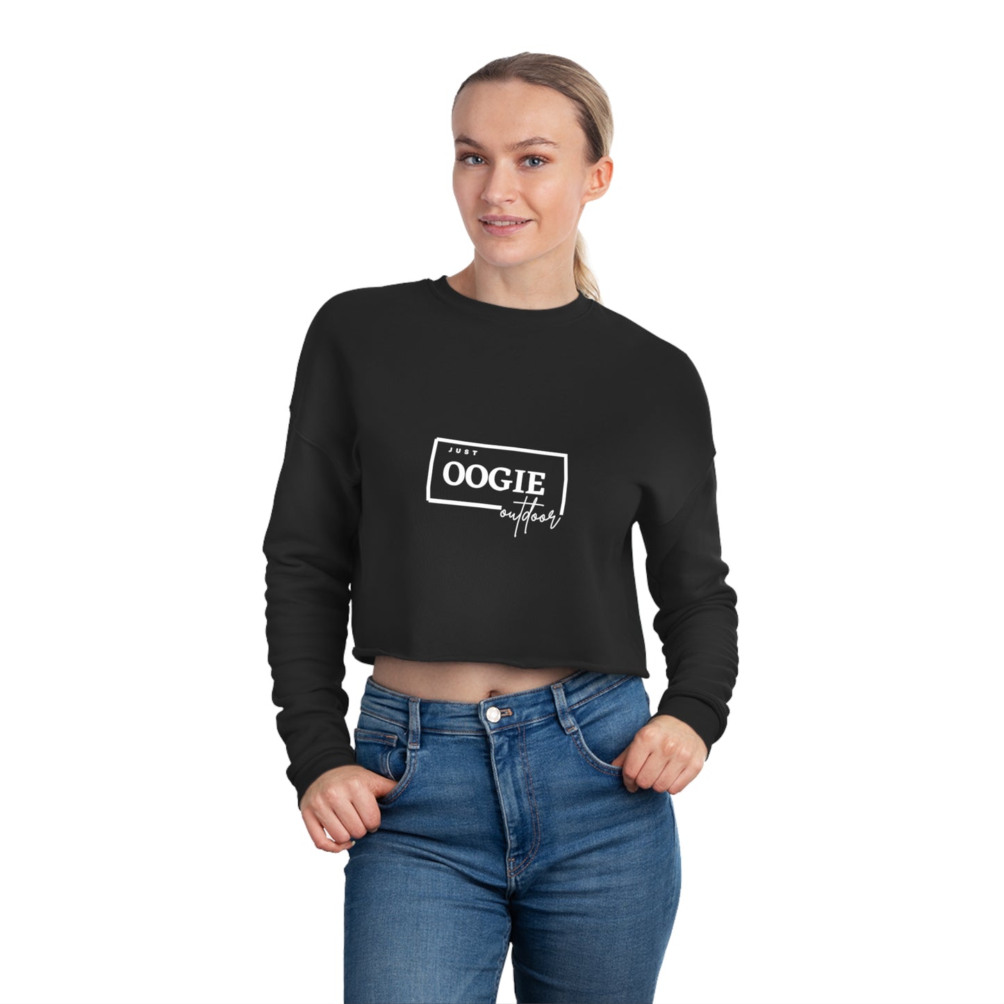 Women's Cropped Sweatshirt, just OOgie Outdoor sportswear