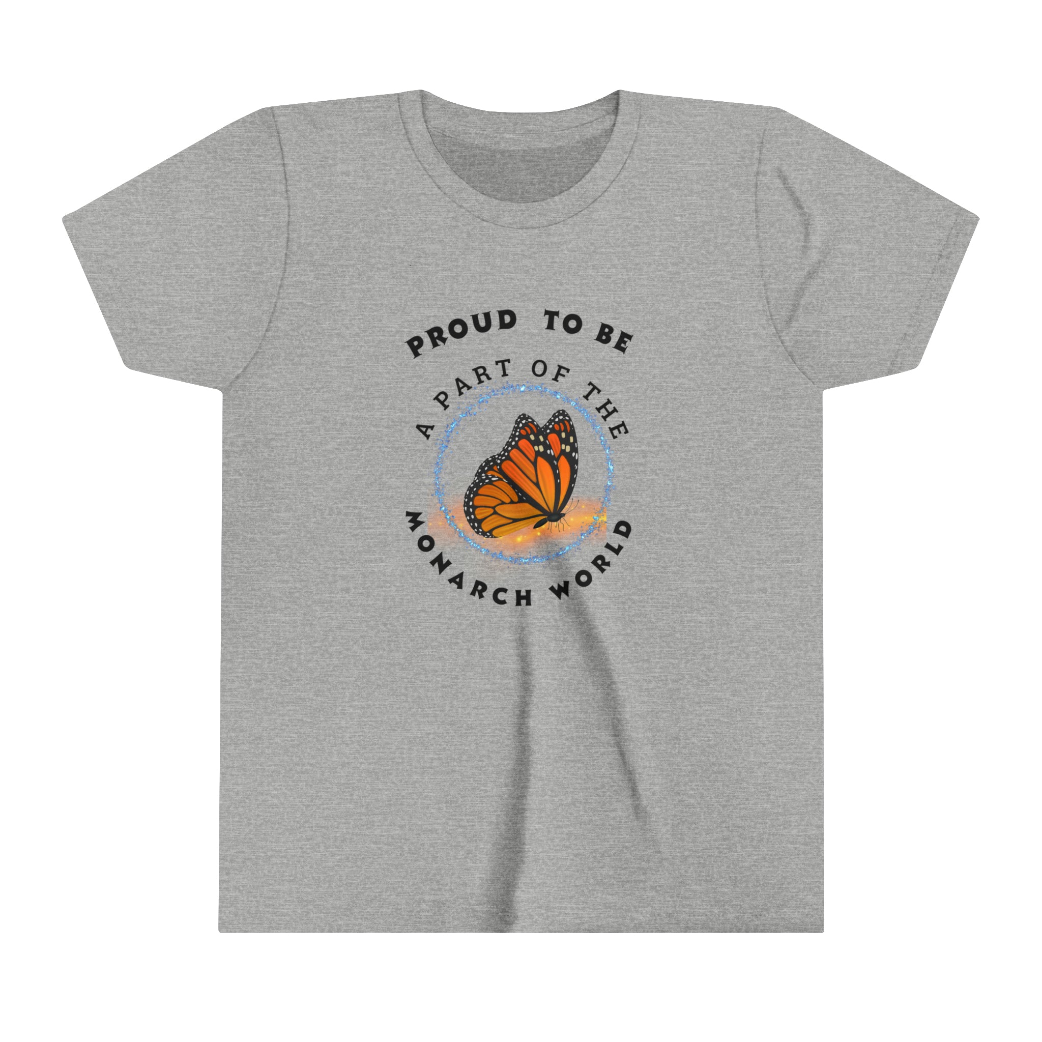 Youth hobby Monarch-Inspired Kids Short Sleeve T-Shirt