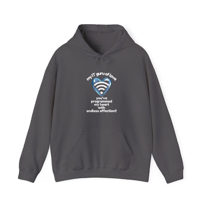 My IT Guru of Love Unisex Hooded Sweatshirt