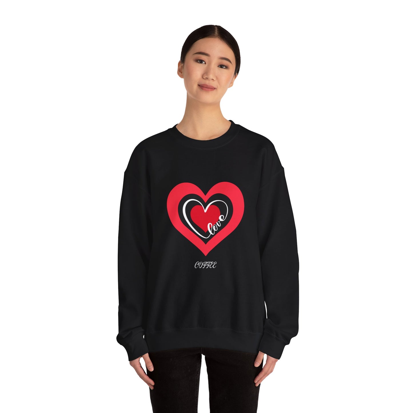 Unisex  Crewneck Sweatshirt featured Valentines Joy