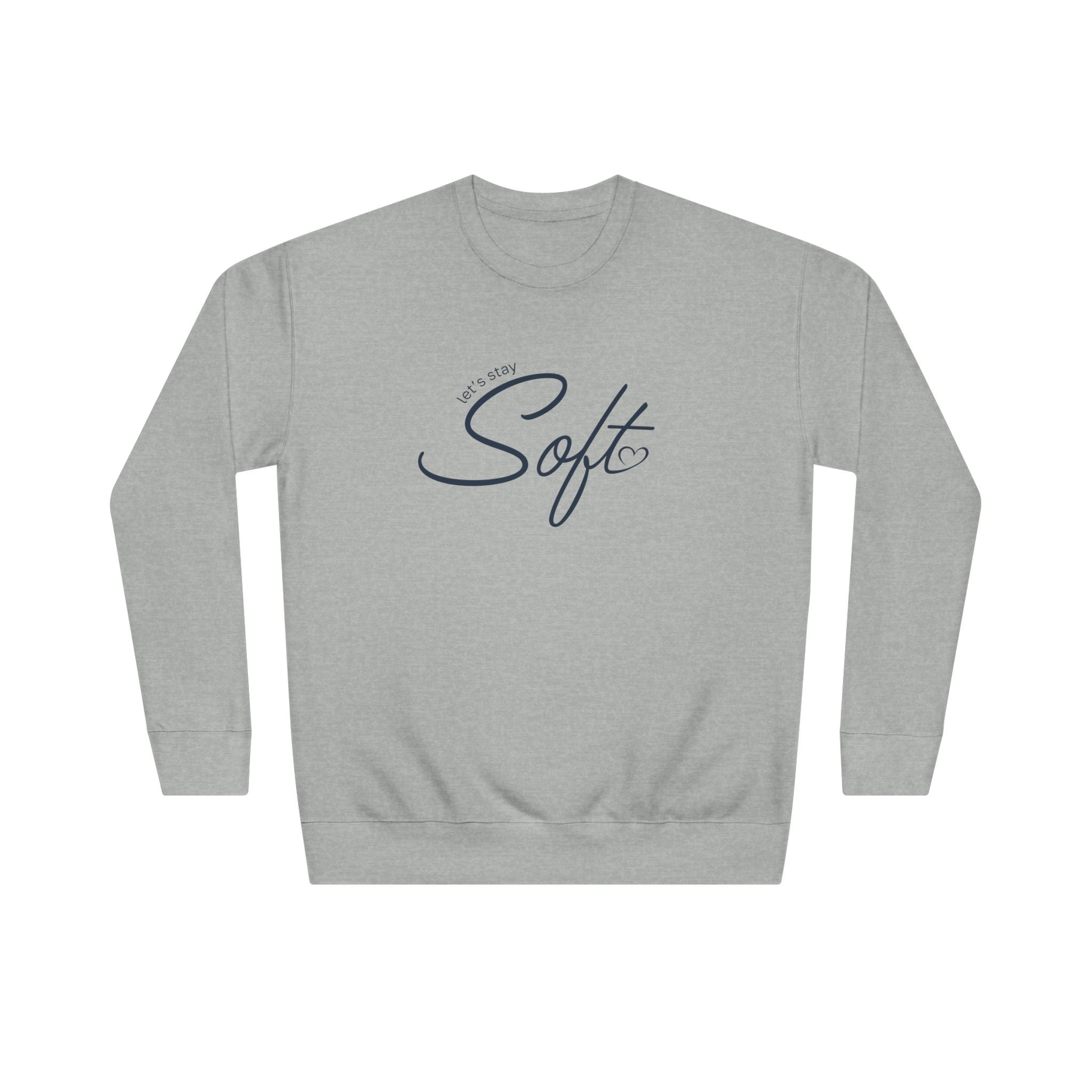Soft Script Sweatshirt - Cozy Casual Crewneck