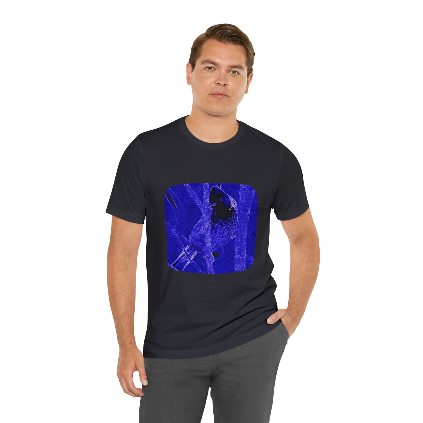 Psychedelic Bird Design Unisex   T-Shirt