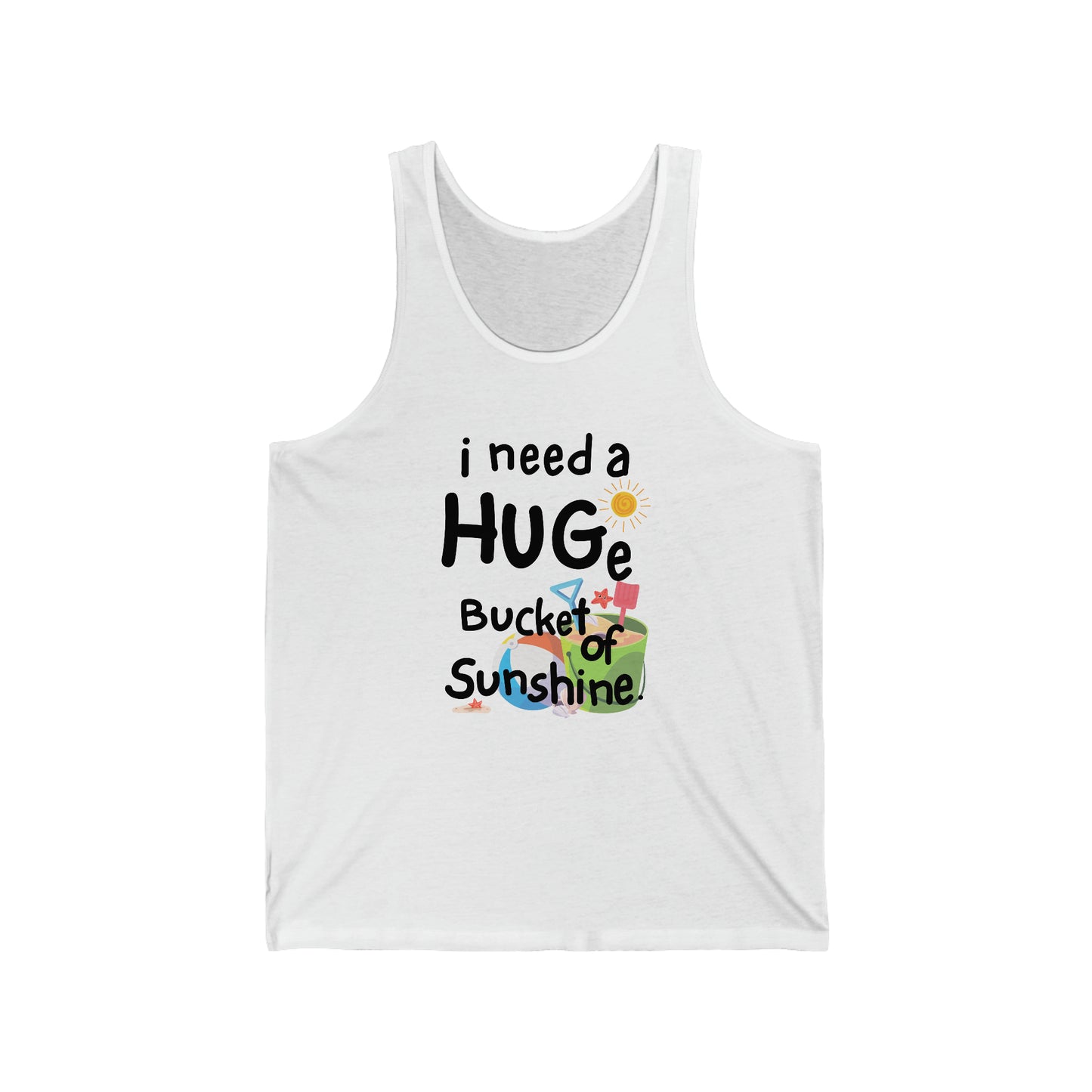 Unisex Tank Tops for Sunshine and Good times