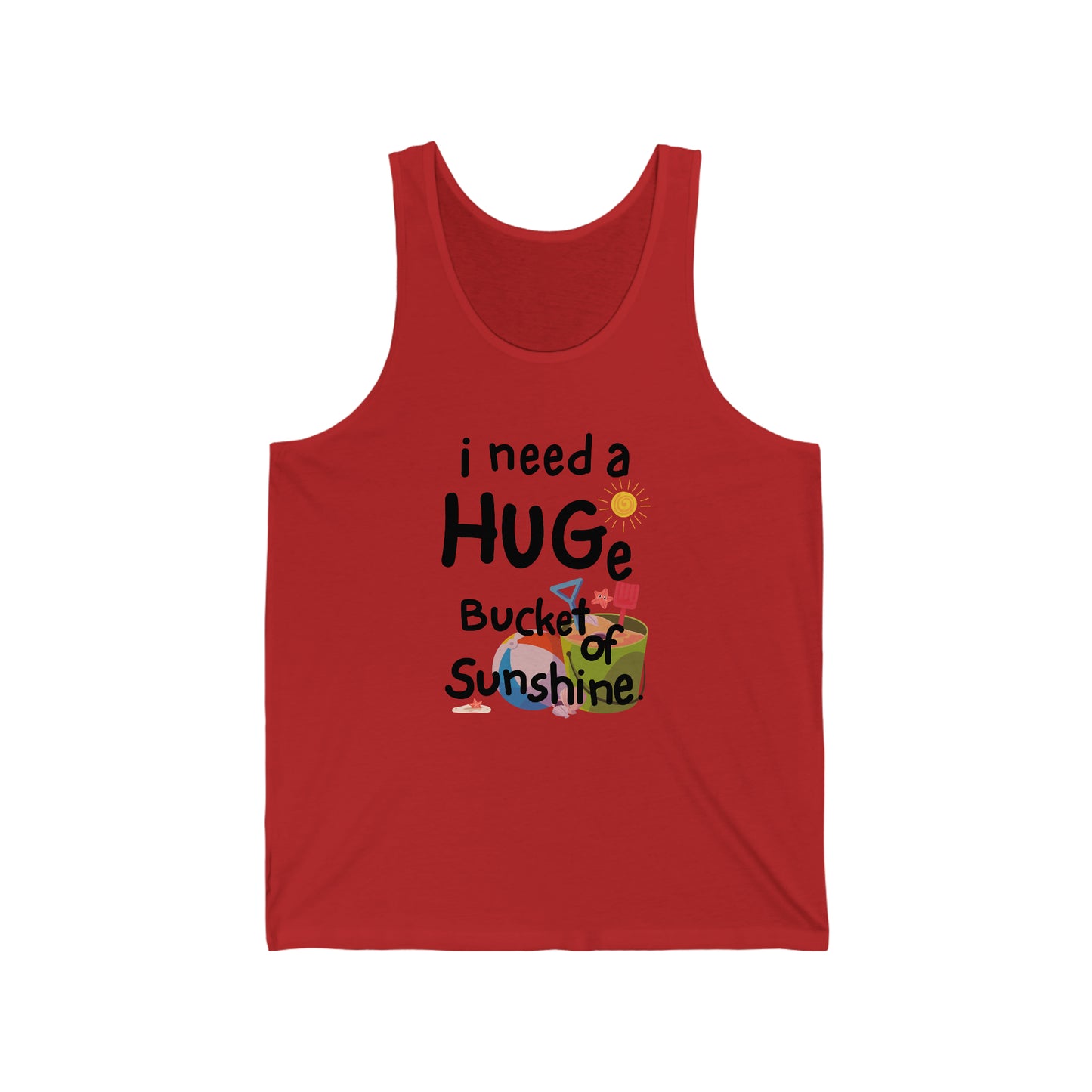 Unisex Tank Tops for Sunshine and Good times