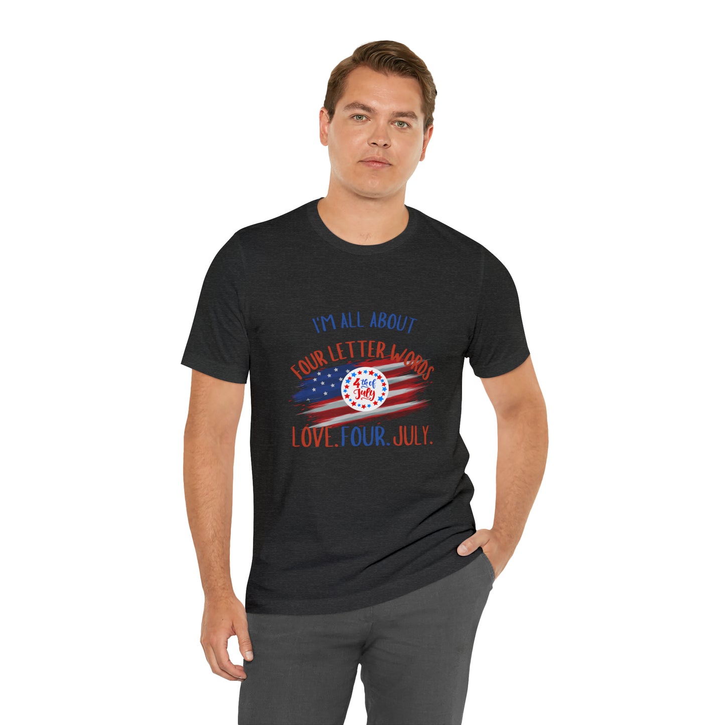 Unisex  Short Sleeve T-shirts for 4th of July summer collection,Fourth of July celebration