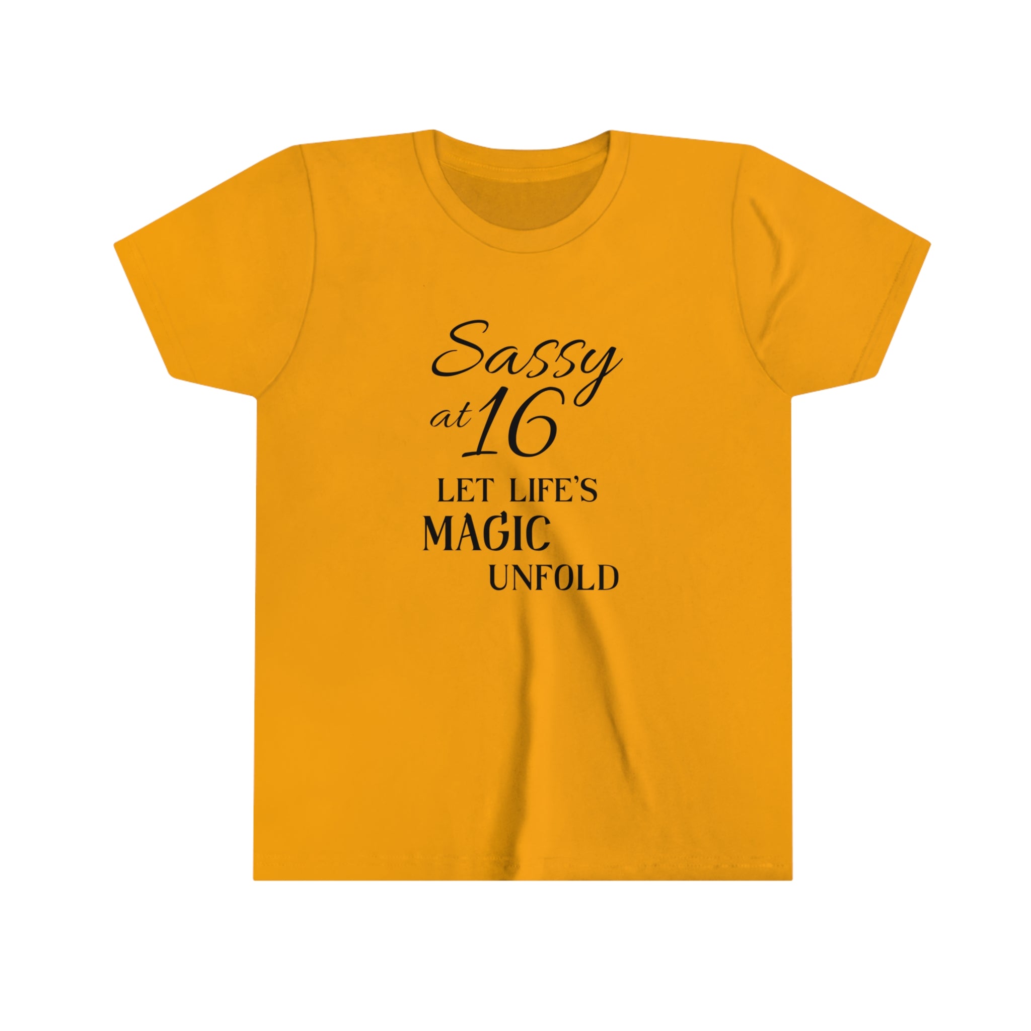 Youth Short Sweet Sixteen Sleeve Tee