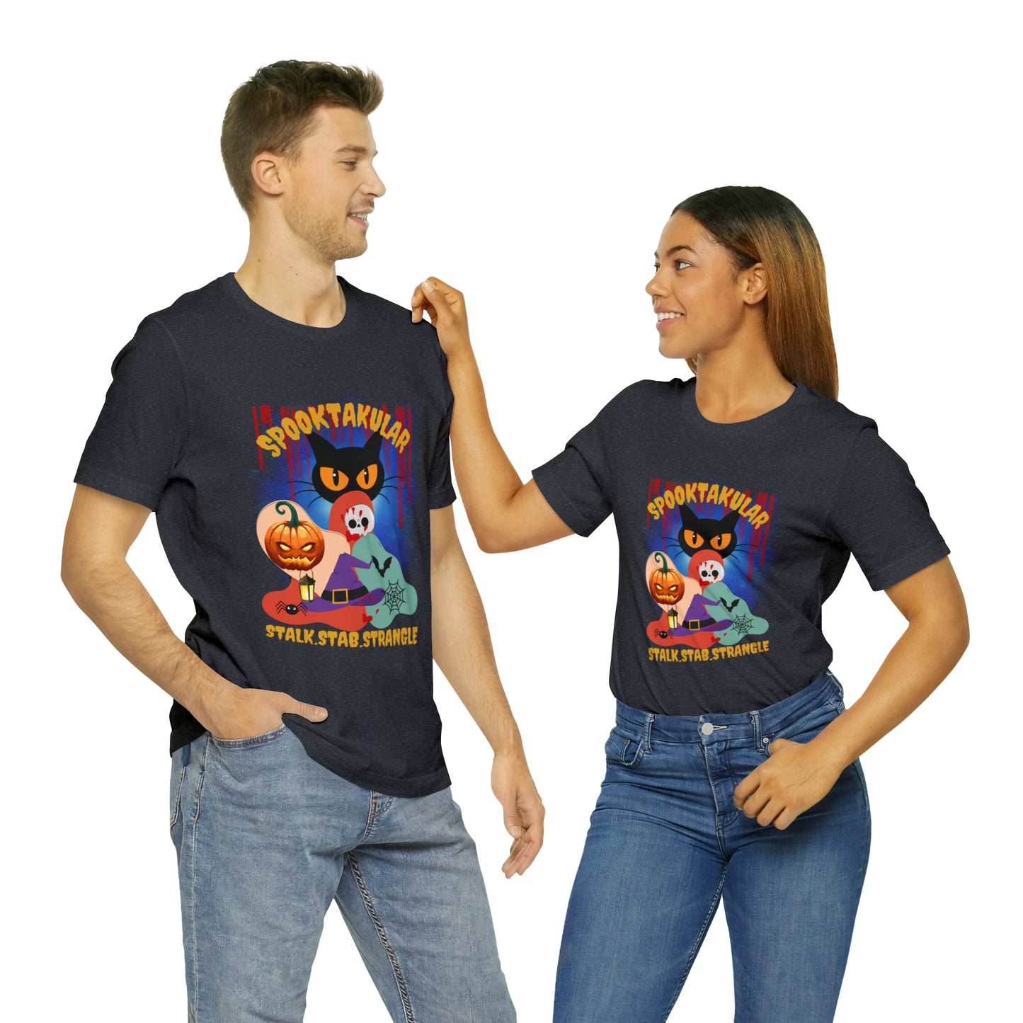 Unisex  Halloween Jersey Short Sleeve Tee