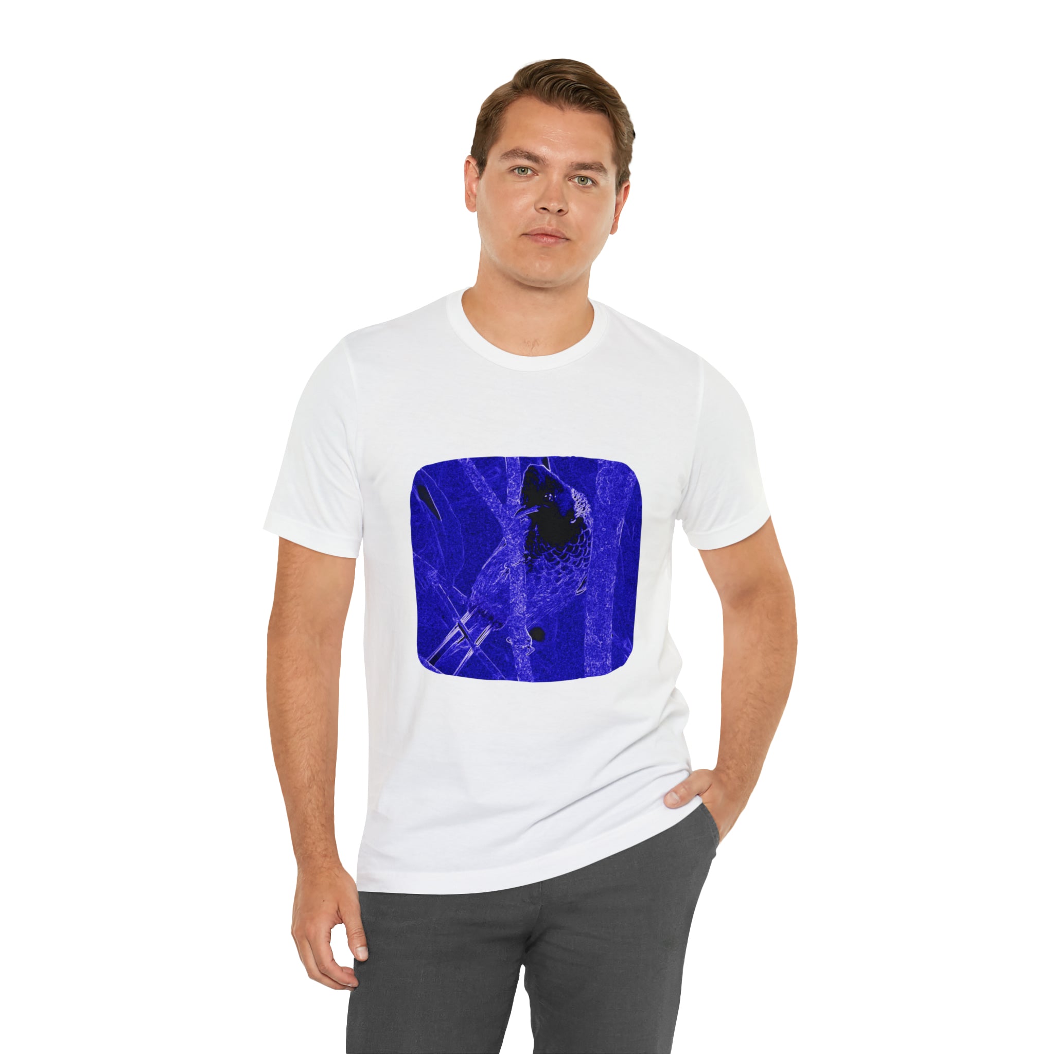 Psychedelic Bird Design Unisex T-Shirt