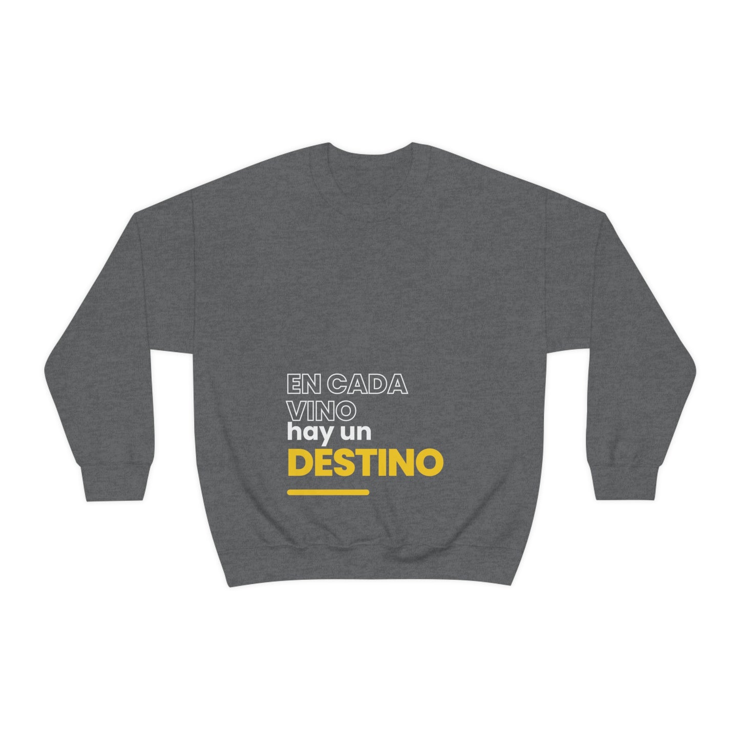 Unisex  Crewneck Sweatshirt, Spanish flair to your wardrobe, witty Spanish slogans