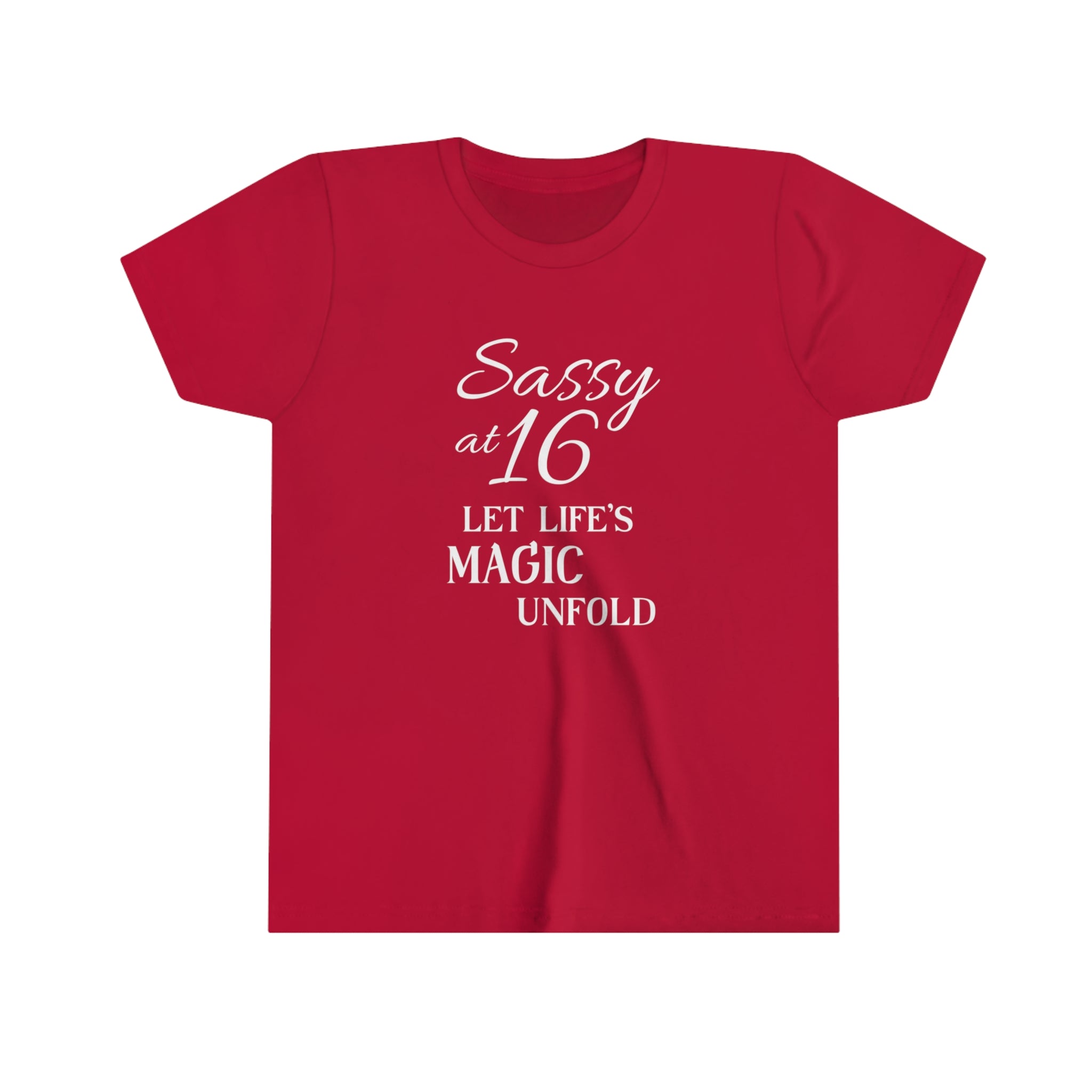 Youth Short Sweet Sixteen Sleeve Tee