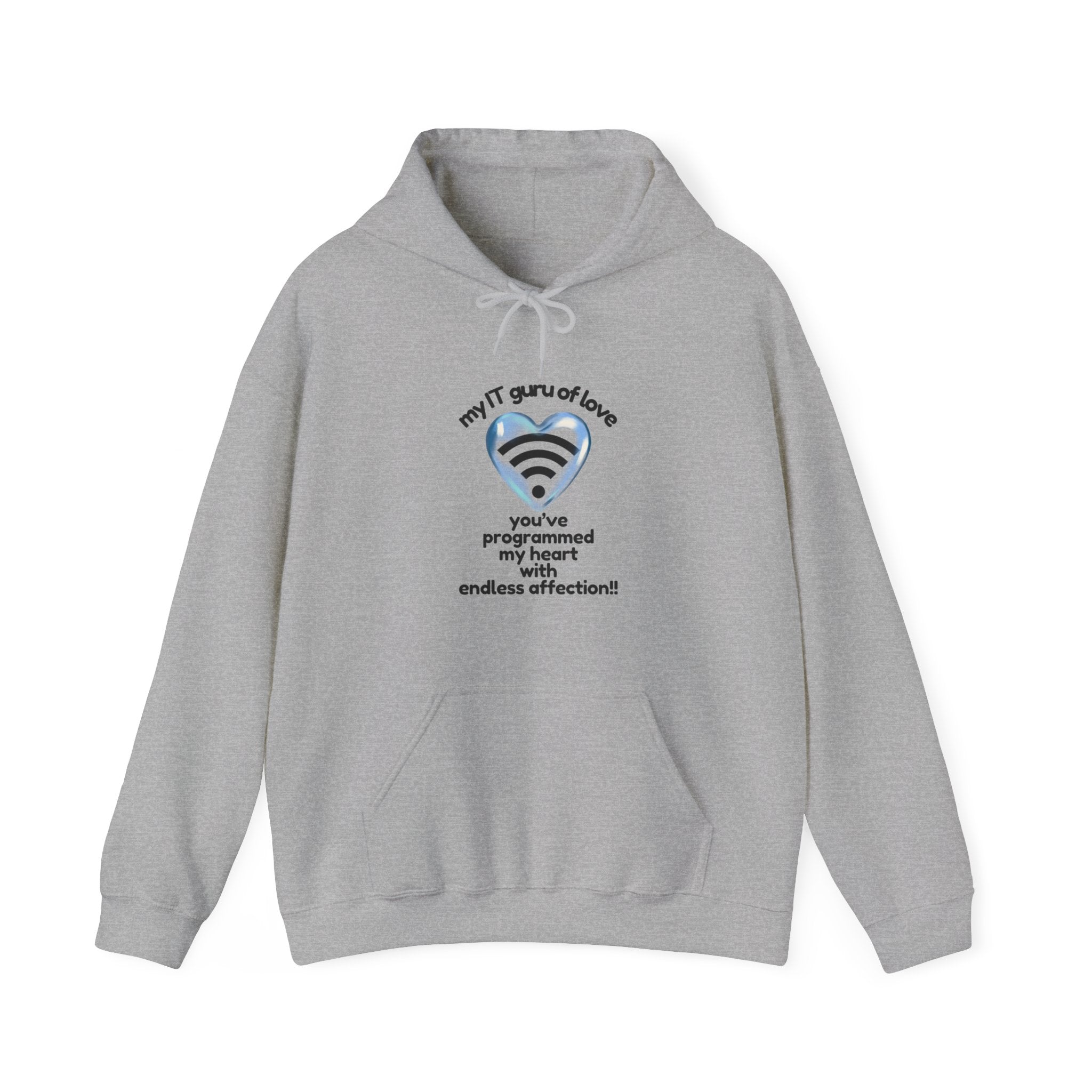 My IT Guru of Love Unisex Hooded Sweatshirt