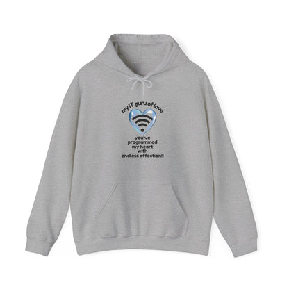 My IT Guru of Love Unisex Hooded Sweatshirt