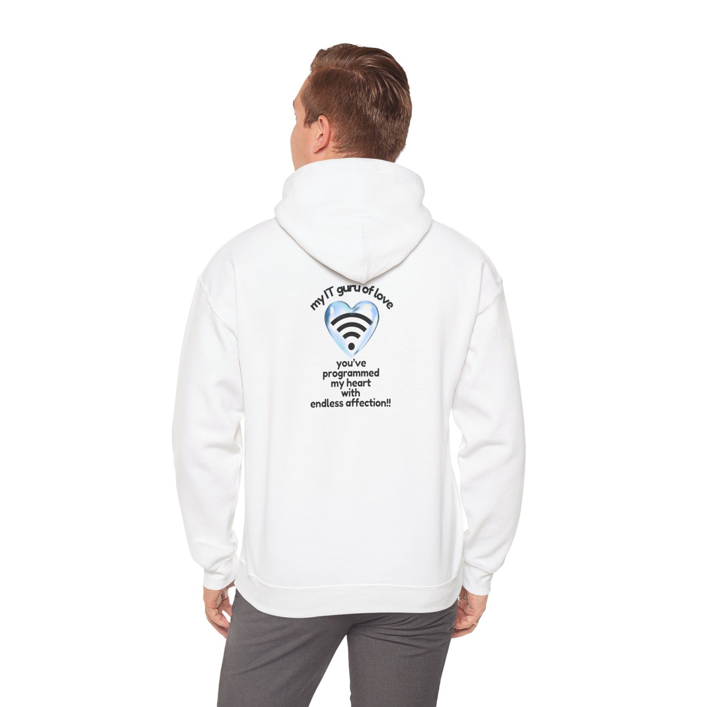 My IT Guru of Love,  Hooded Sweatshirt