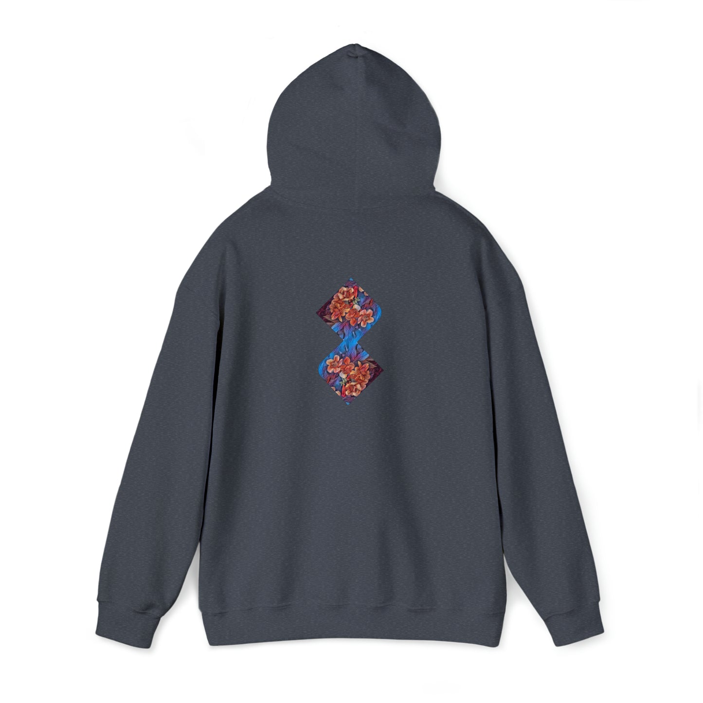 Unisex Hooded Sweatshirt  crafted with Autumn psychedelic design