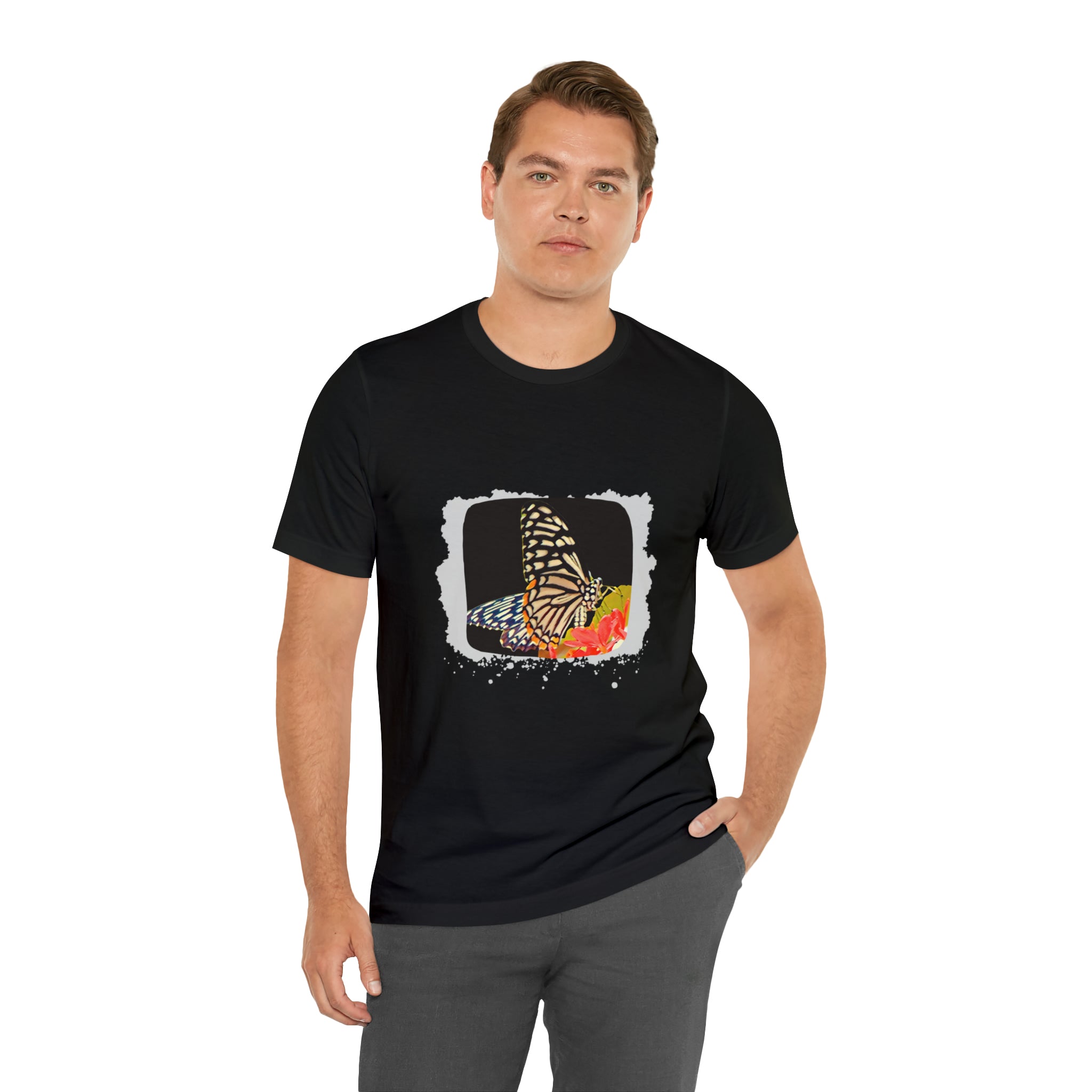 Butterfly Transformation Tee – Trendy Nature-Inspired Summer Vibes