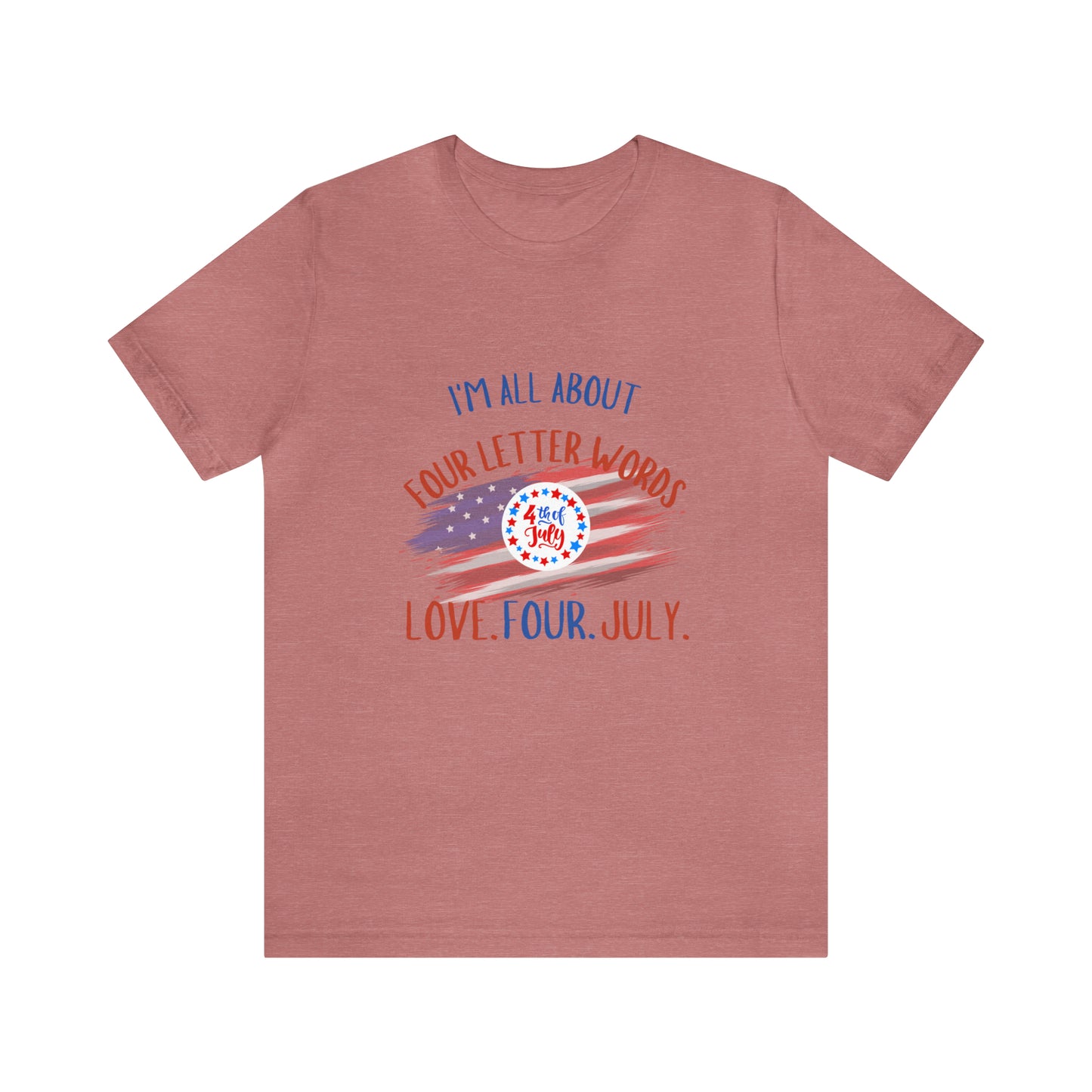 Unisex  Short Sleeve T-shirts for 4th of July summer collection,Fourth of July celebration