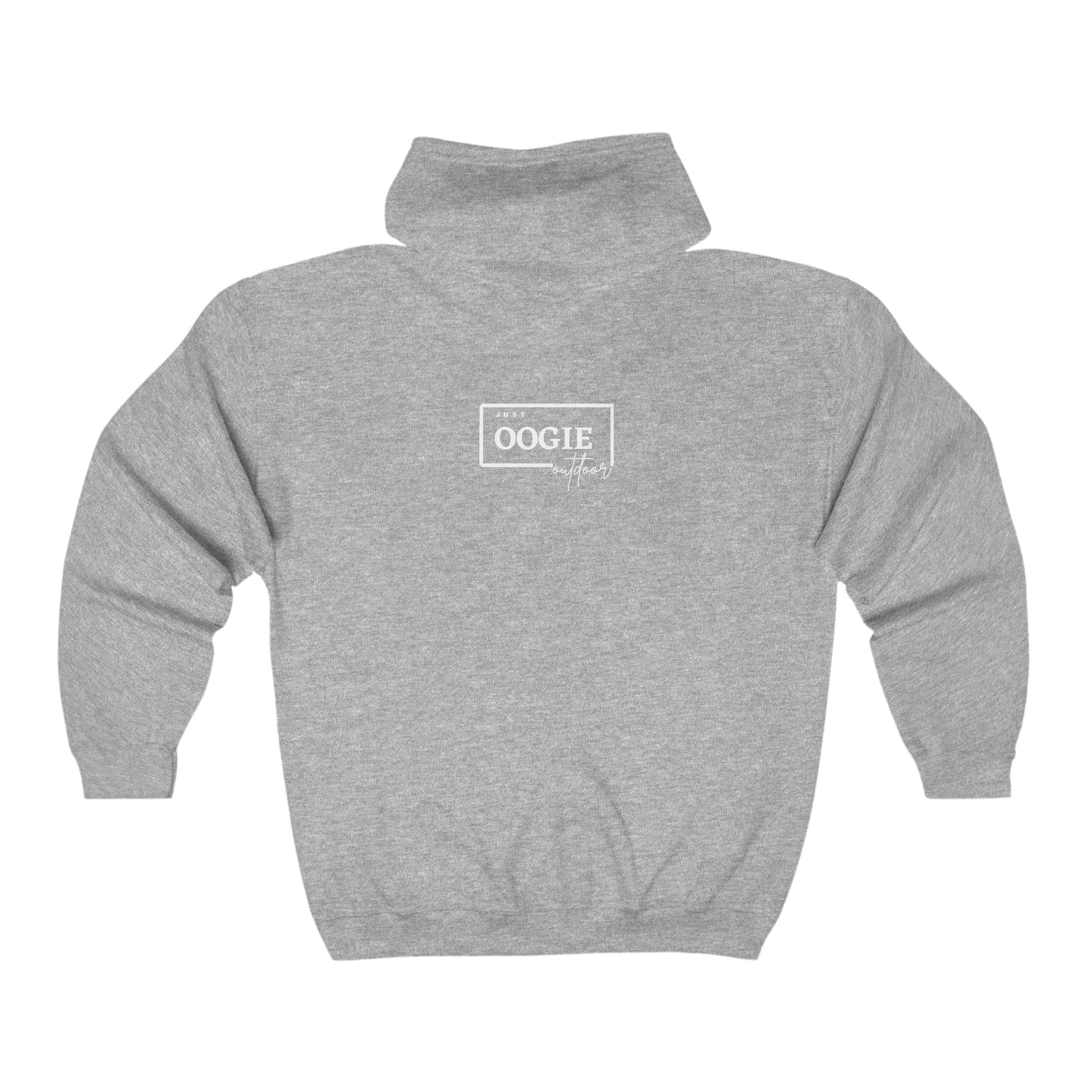 Unisex Heavy Blend Full Zip Hooded Sweatshirt , just OOgie outdoor