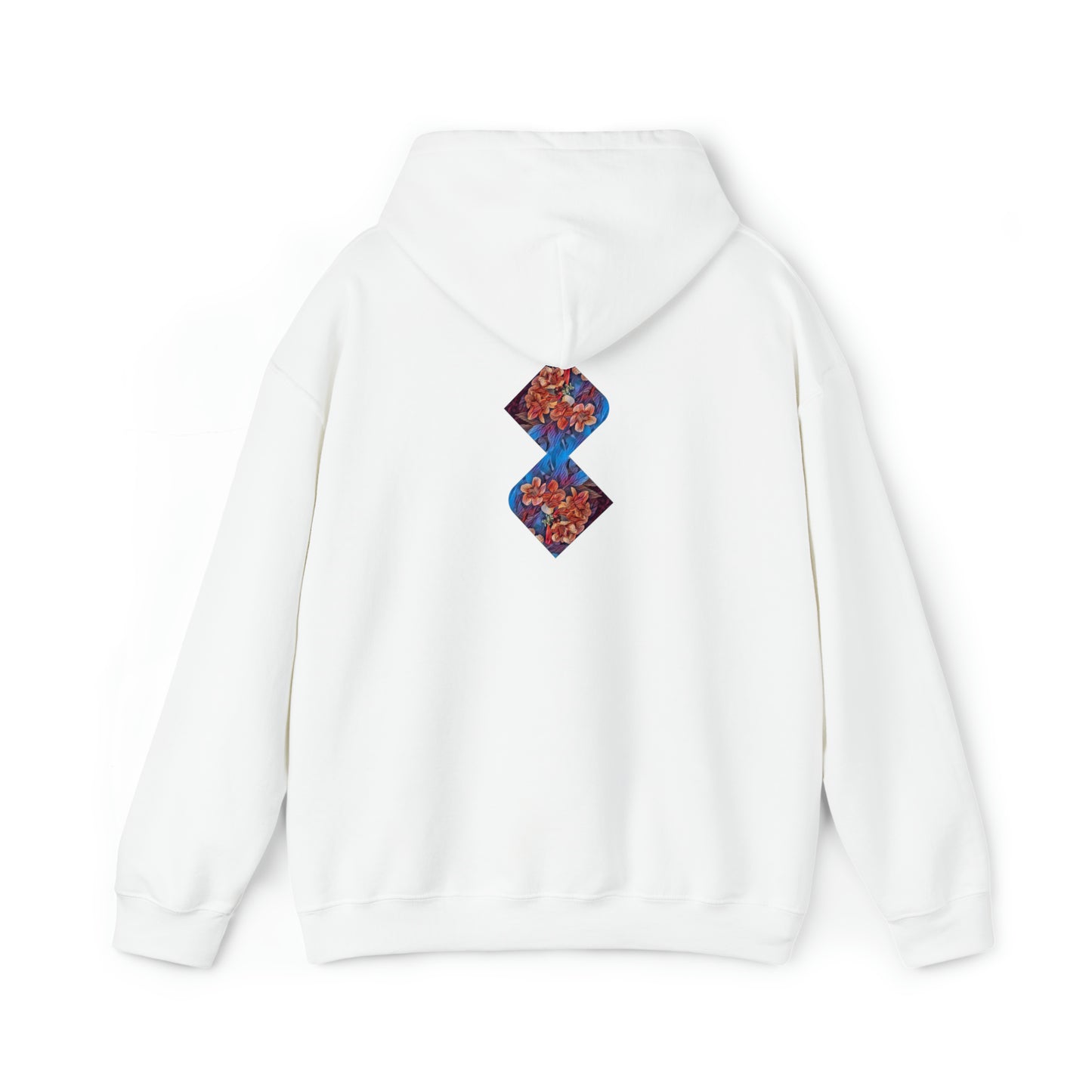 Unisex Hooded Sweatshirt  crafted with Autumn psychedelic design