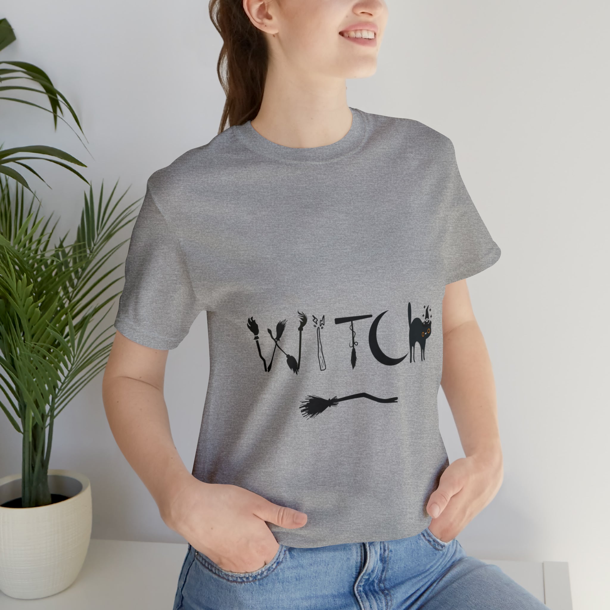 Unisex Witch Jersey Short Sleeve Tee