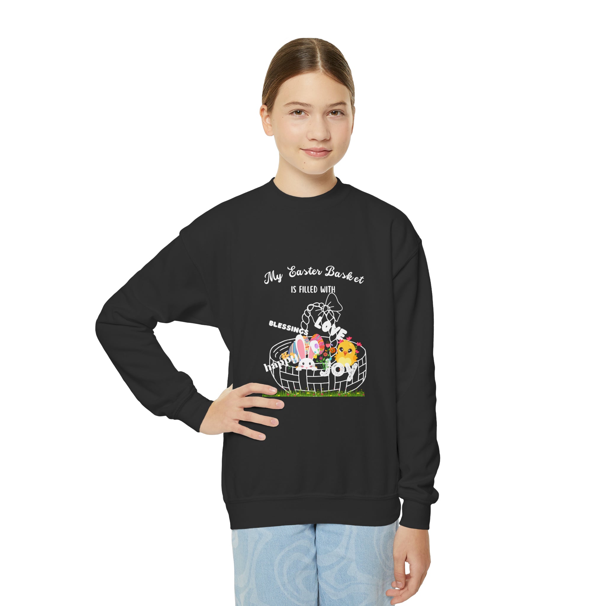 Printz for Zoey Youth Easter Blessings Sweatshirt