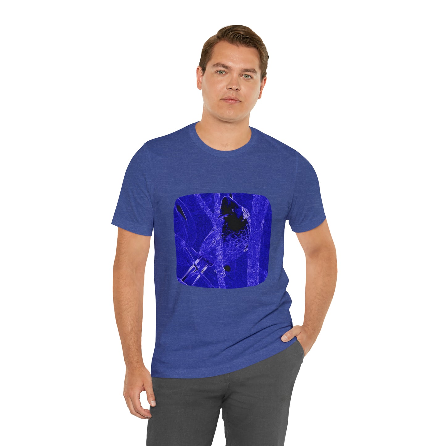 Psychedelic Bird Design Unisex   T-Shirt