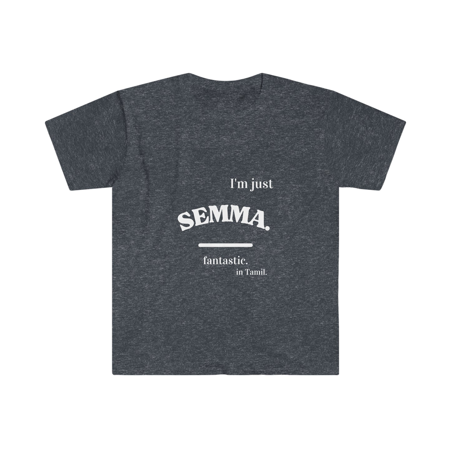 Unisex Softstyle T-Shirt, Ethnic Slogan Merch