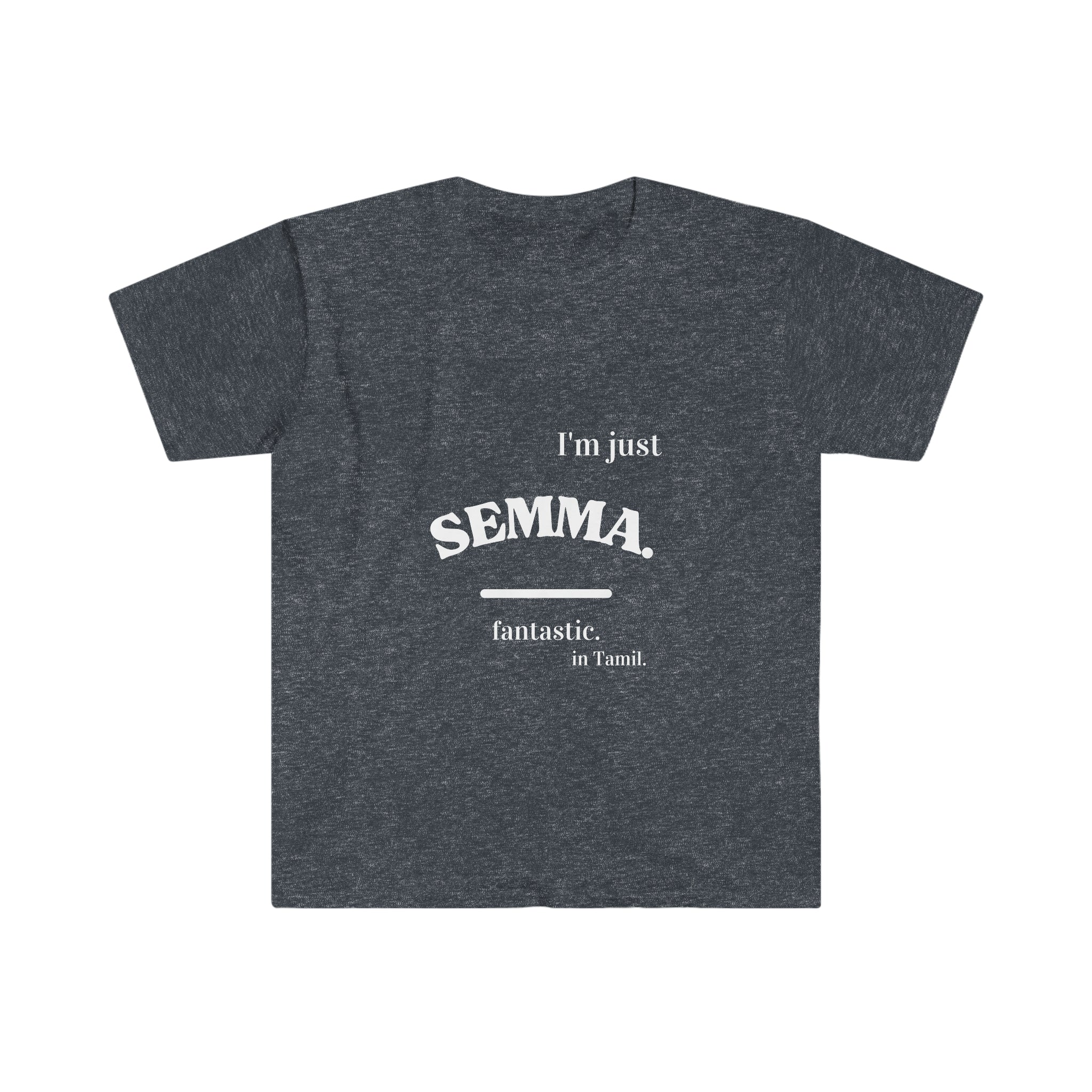 Unisex Soft style Ethnic Slogan Merch T-Shirt