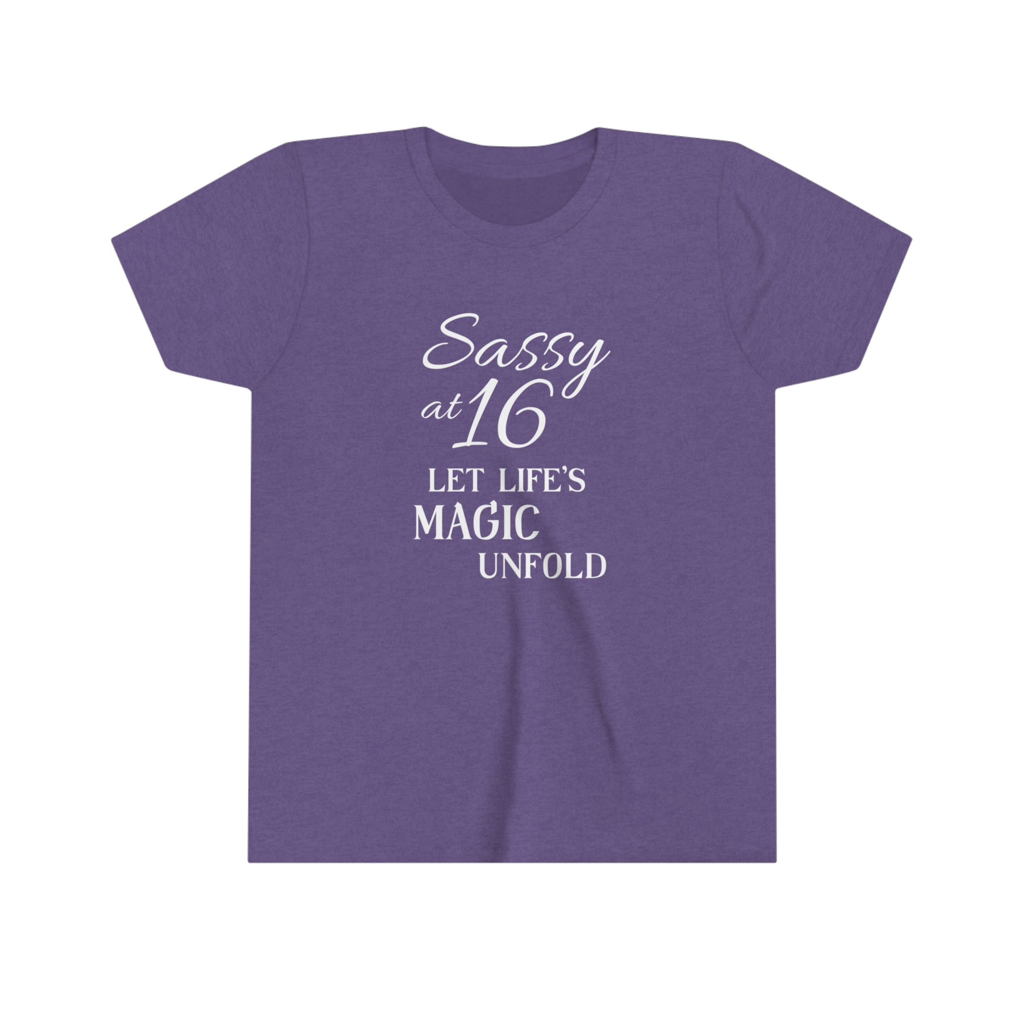 Youth Short Sweet Sixteen Sleeve Tee