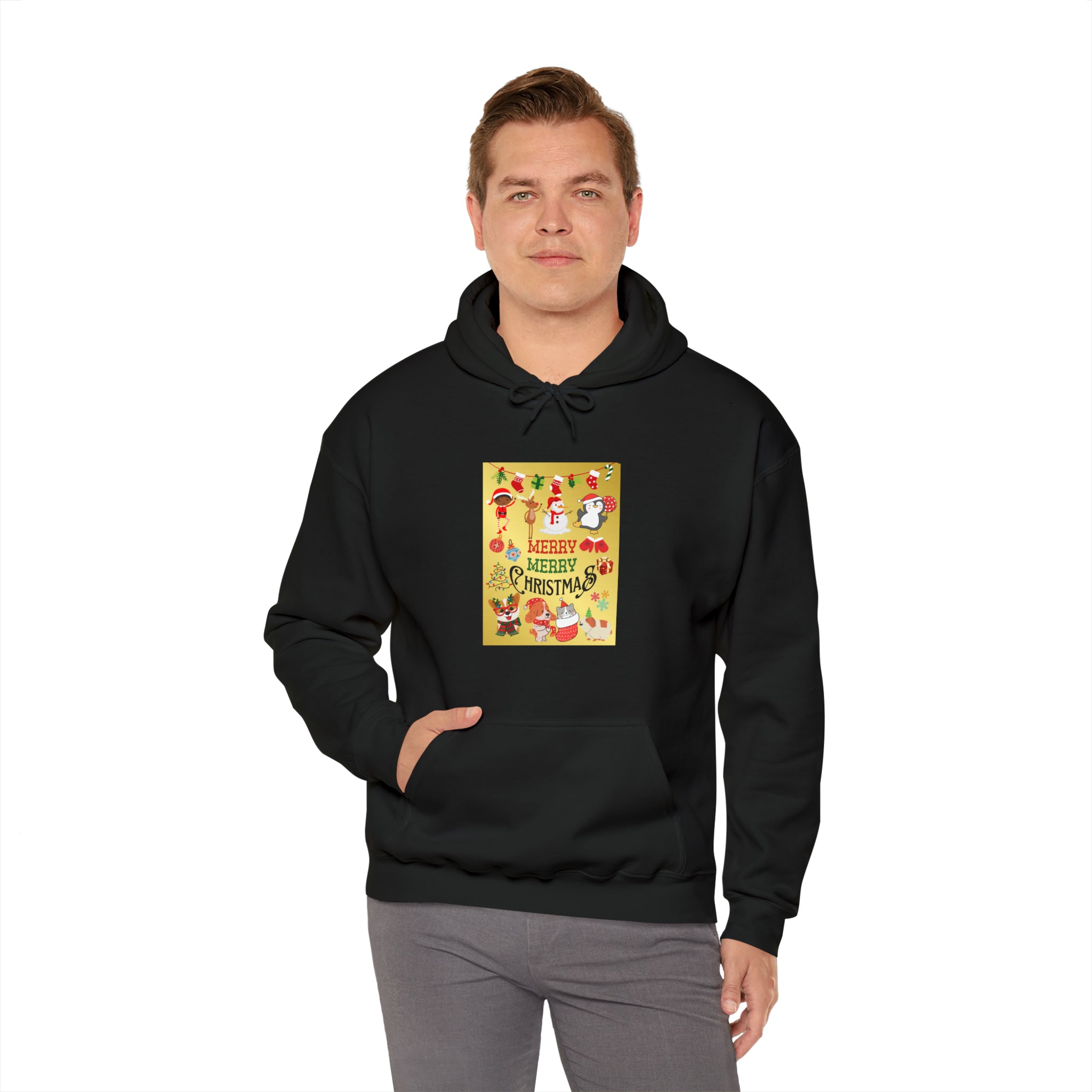 Unisex Hooded Sweatshirt perfect for Christmas holiday season