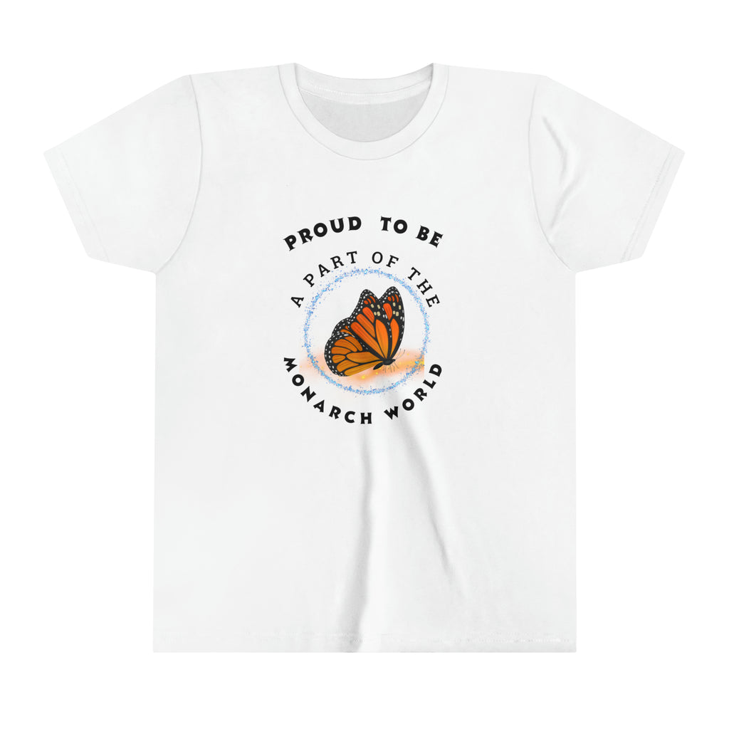 Youth hobby Monarch-Inspired Kids Short Sleeve T-Shirt