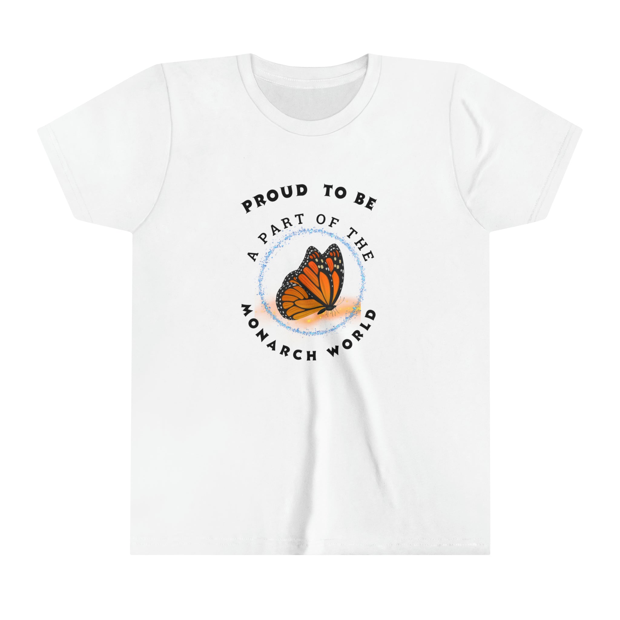 Youth hobby Monarch-Inspired Kids Short Sleeve T-Shirt
