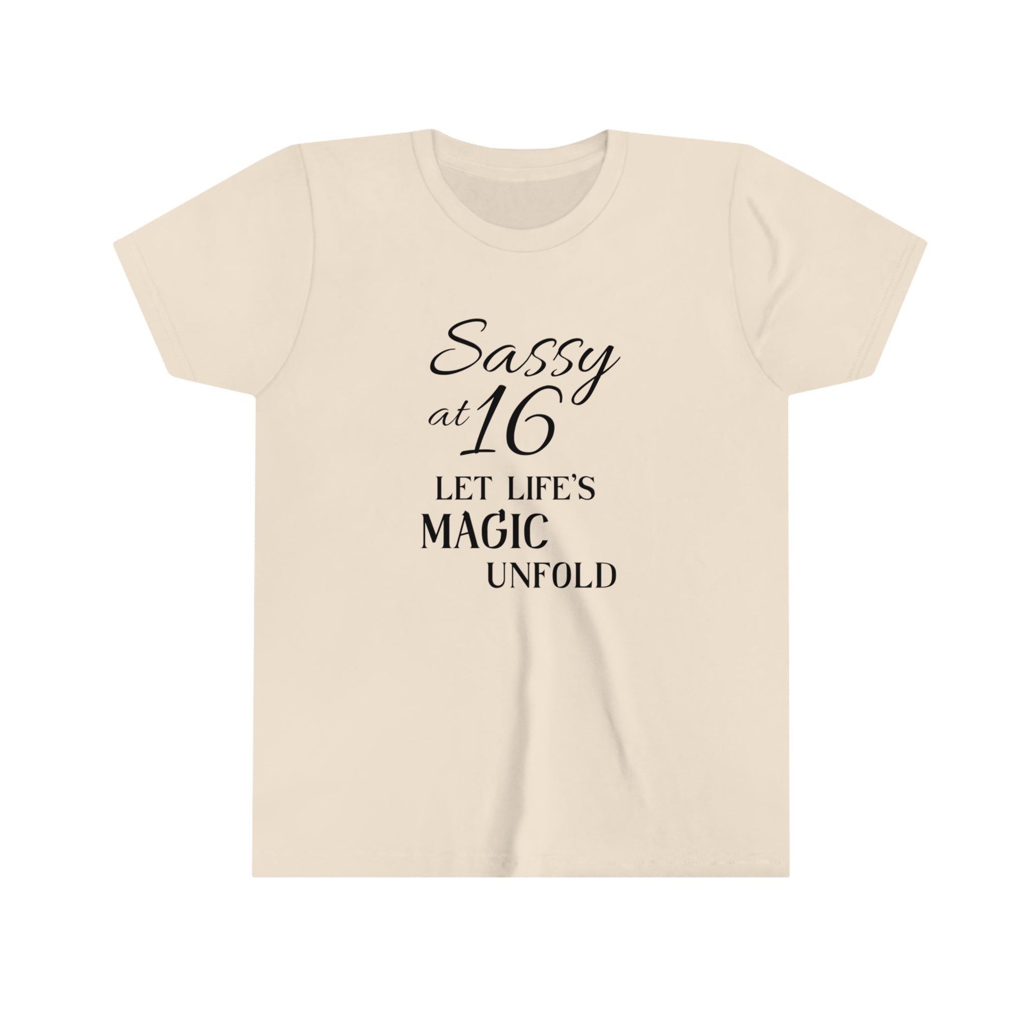 Youth Short Sweet Sixteen Sleeve Tee