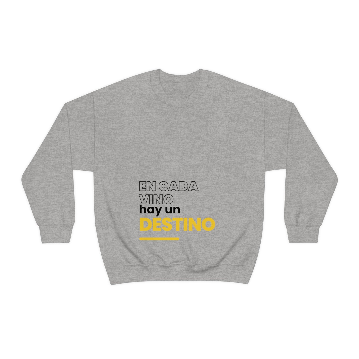 Unisex  Crewneck Sweatshirt, Spanish flair to your wardrobe, witty Spanish slogans