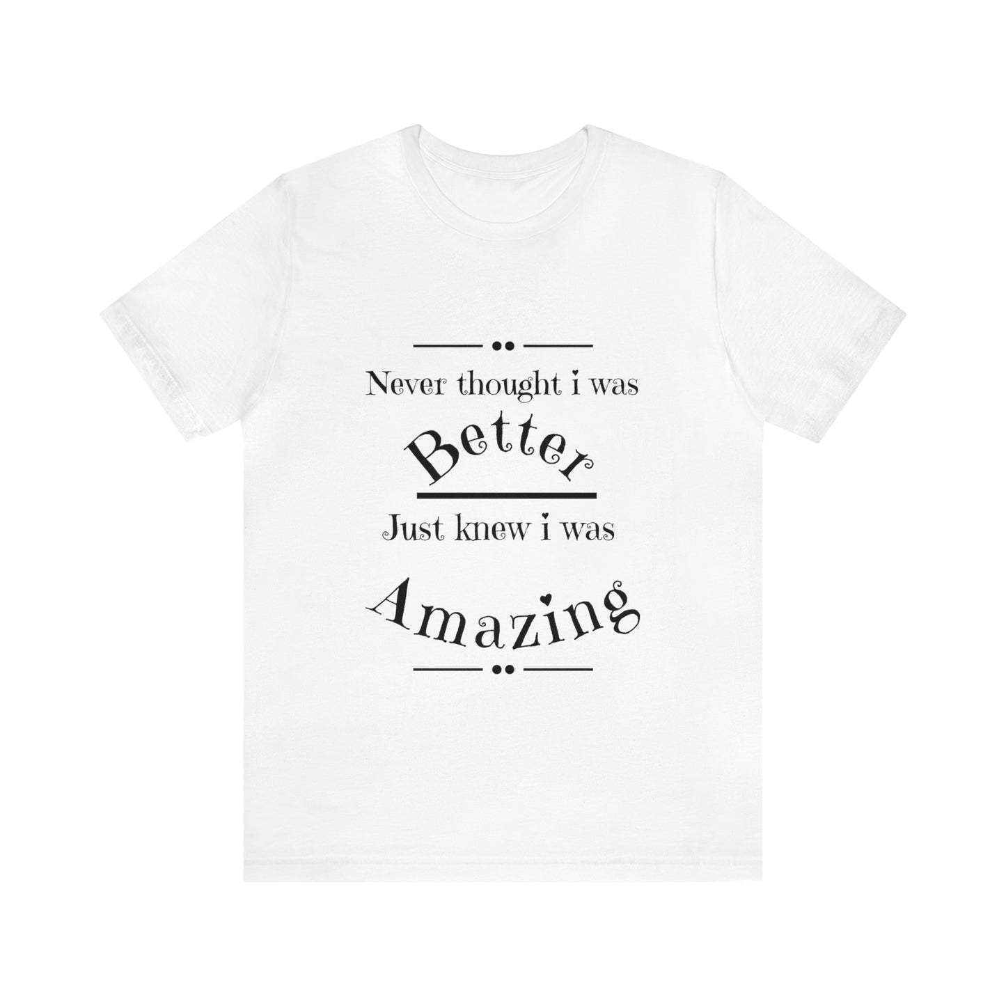 Unisex Short Sleeve Tee by Printz for Zoey